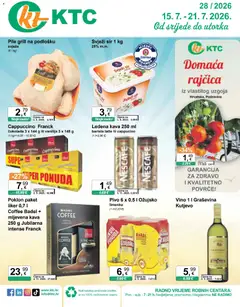 KTC Katalog - Pregled kataloga iz trgovine KTC, vrijedi od 15.07.2026