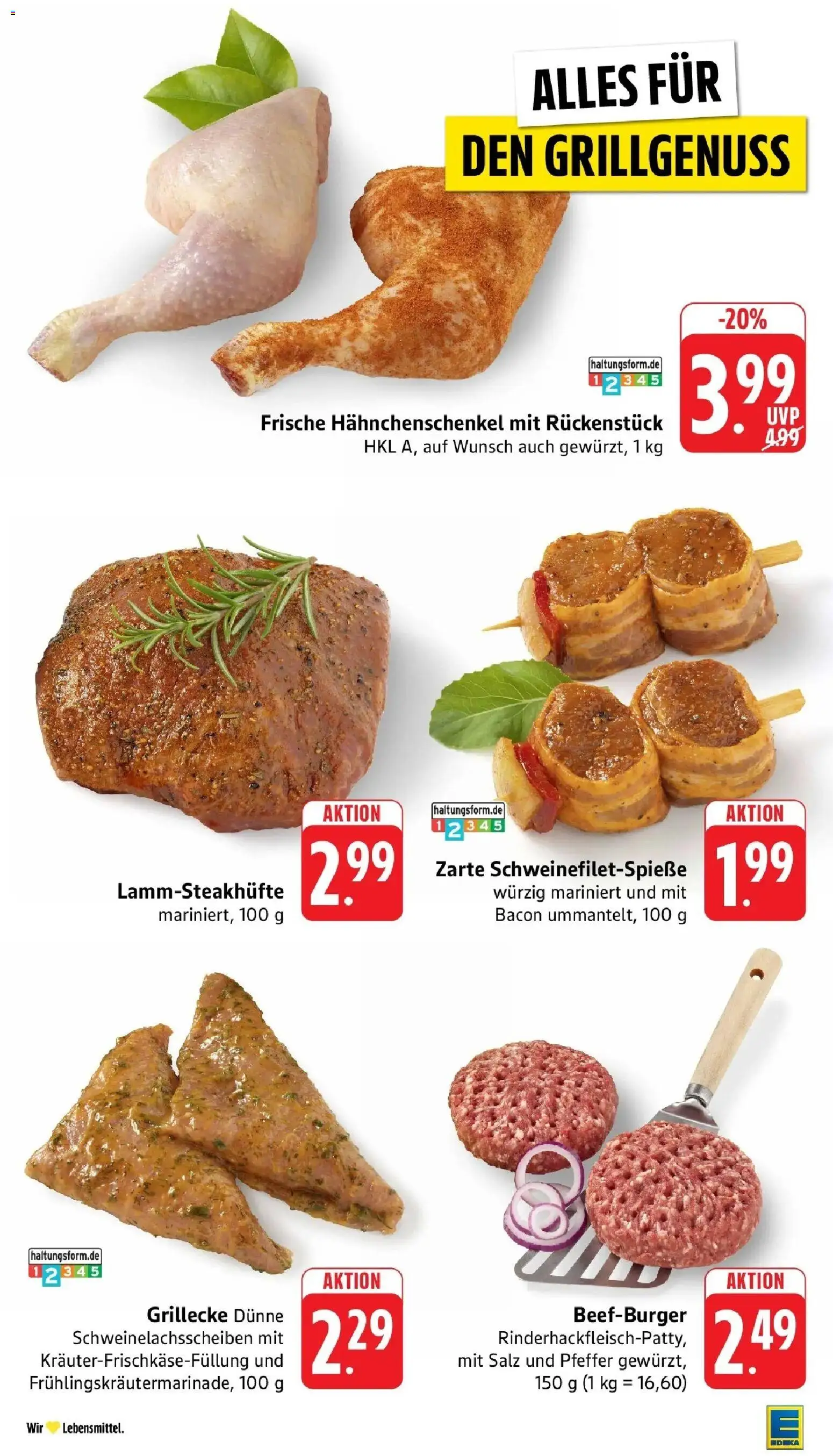 Edeka prospekt Heppenheim – gültig ab 13.07.2026 | Seite: 3 | Produkte: Hahnchenschenkel, Salz, Pfeffer