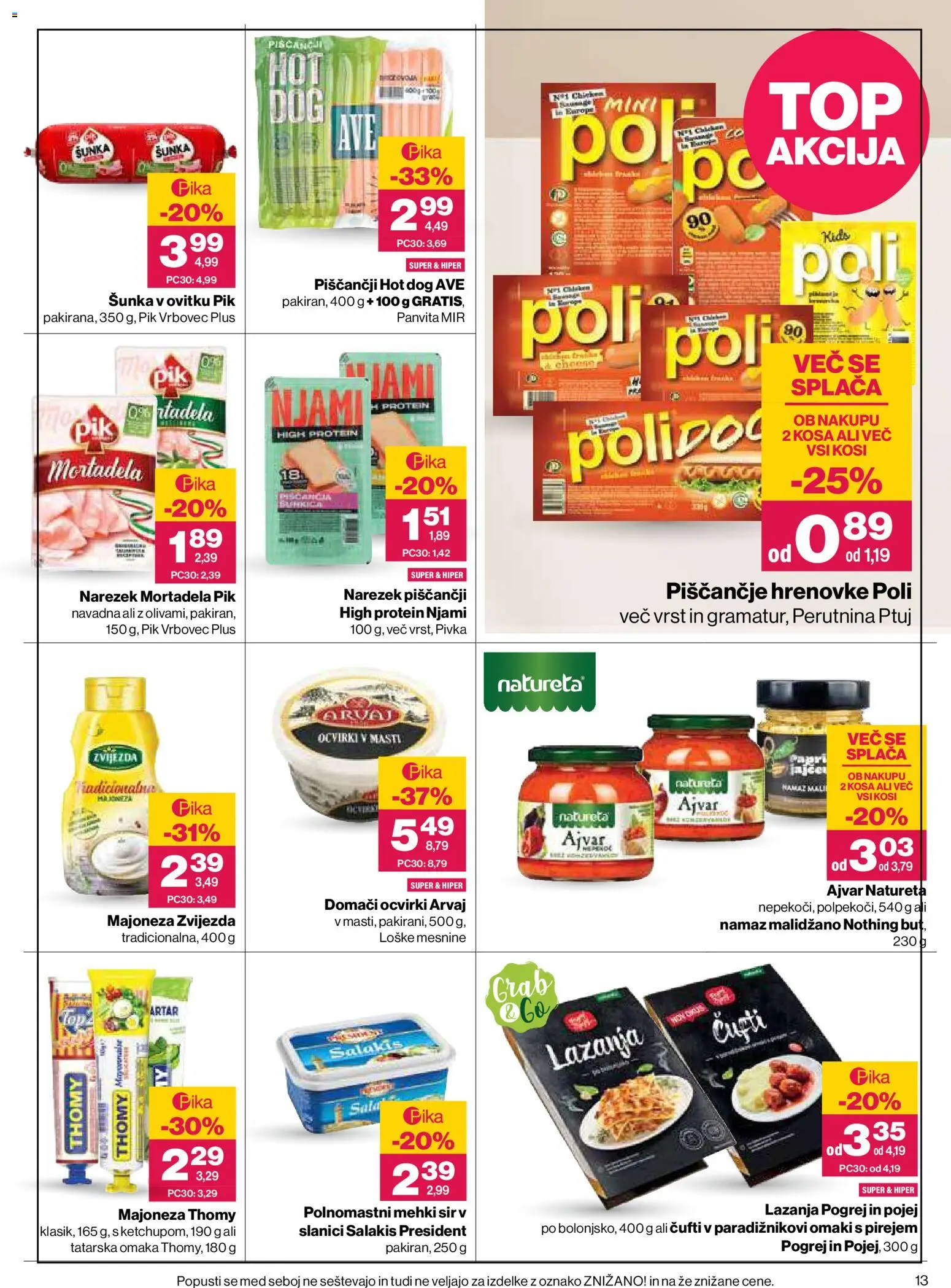 Novi Mercator katalog ponudbe – veljaven od 17.09.2026 | Stran: 13