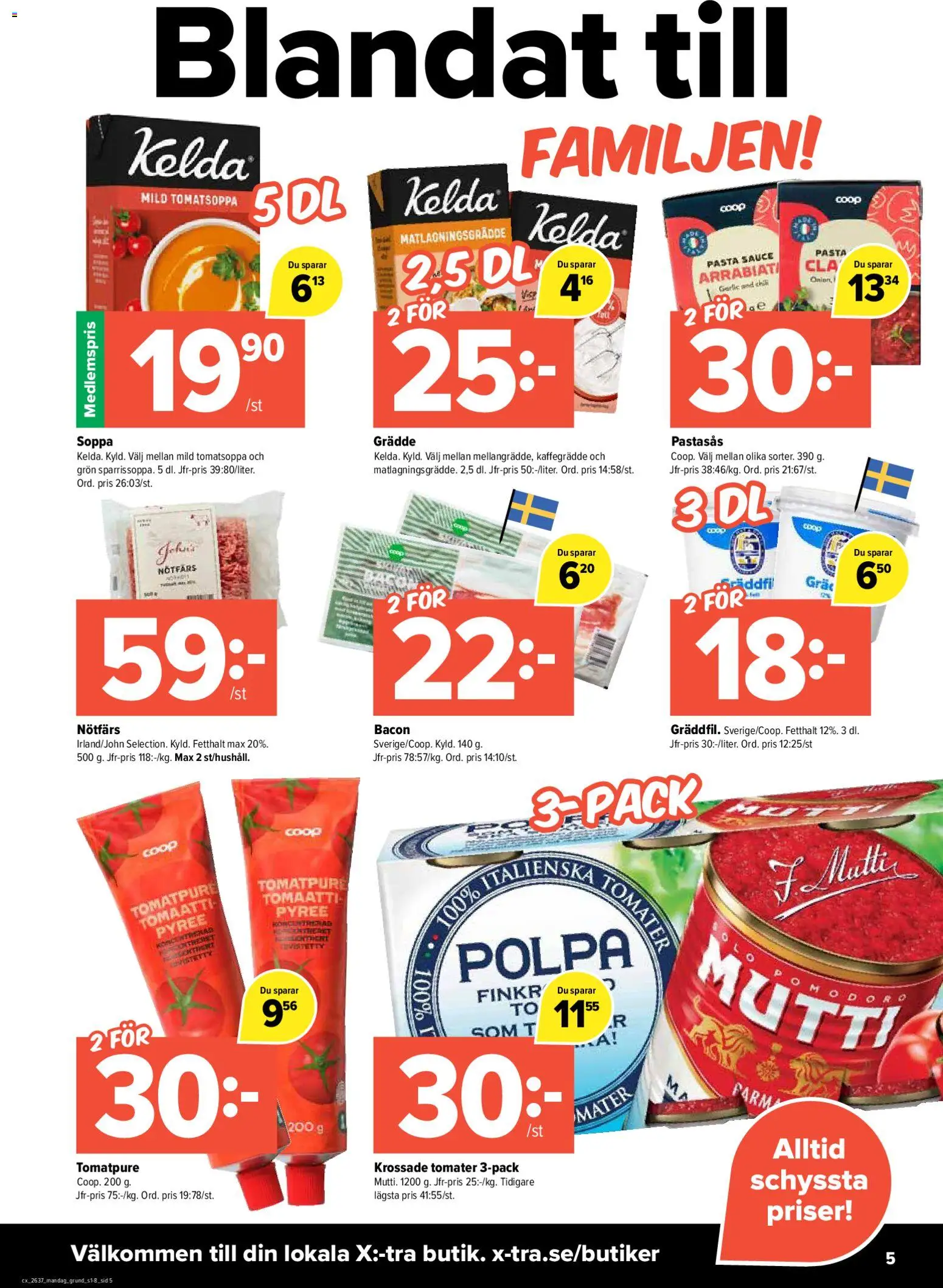 Coop X:-TRA reklamblad aktuell från 07/09/2026 | Sida: 5