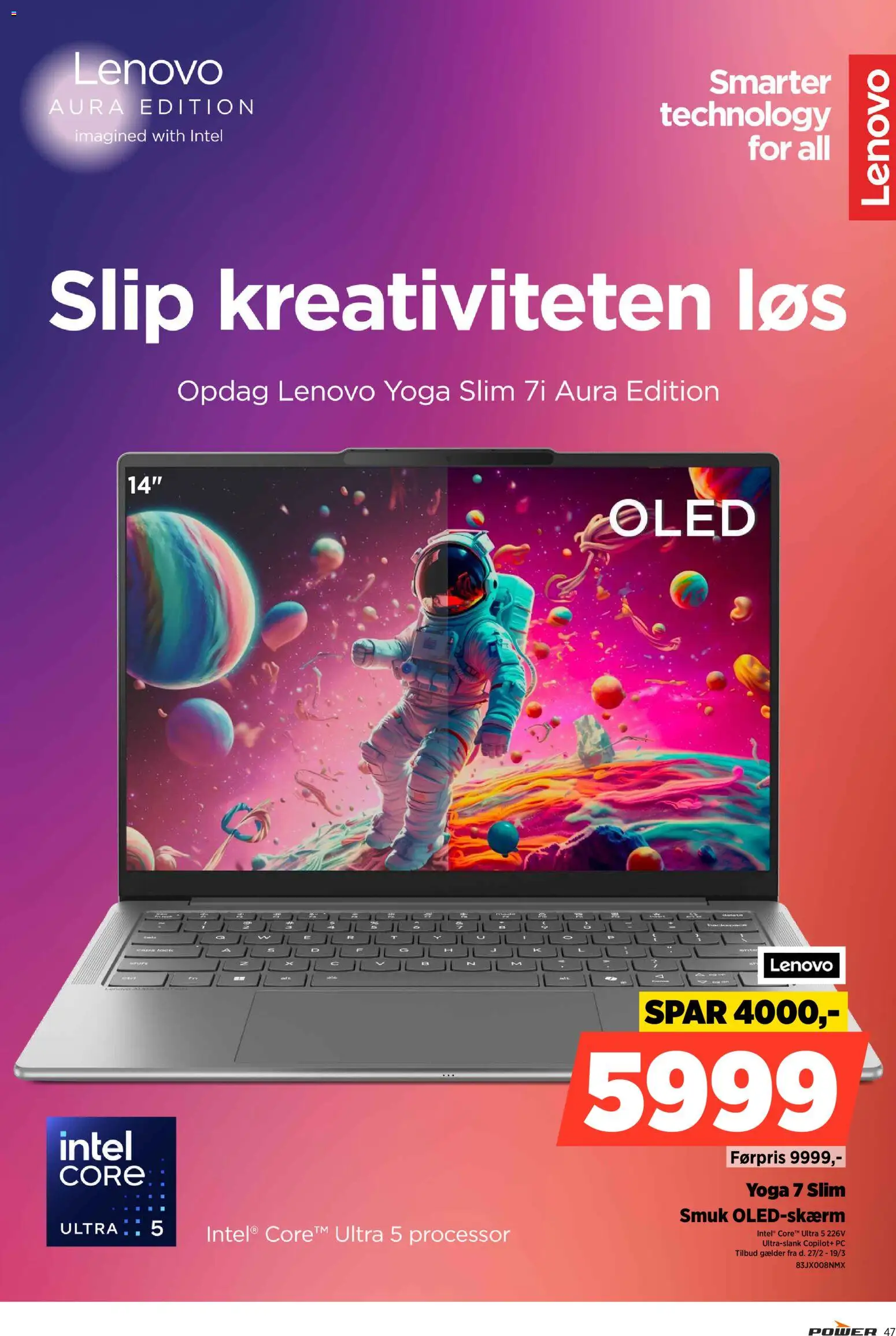 Power tilbudsavis – gyldig fra 13.03.2026 | Side: 47 | Produkter: Processor, PC