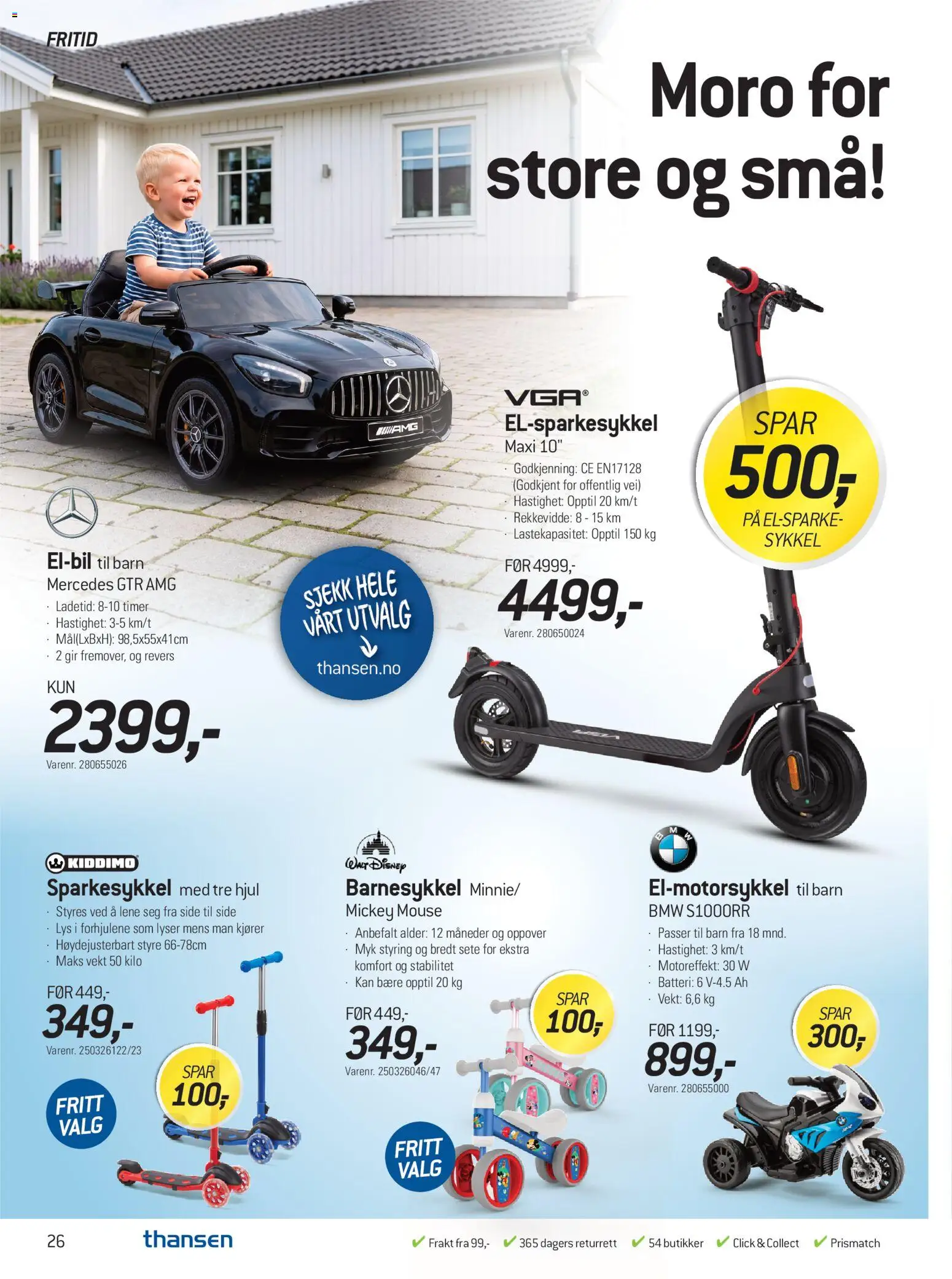 {H1} | Side: 26 | Produkter: Vekt, Lys, Batteri