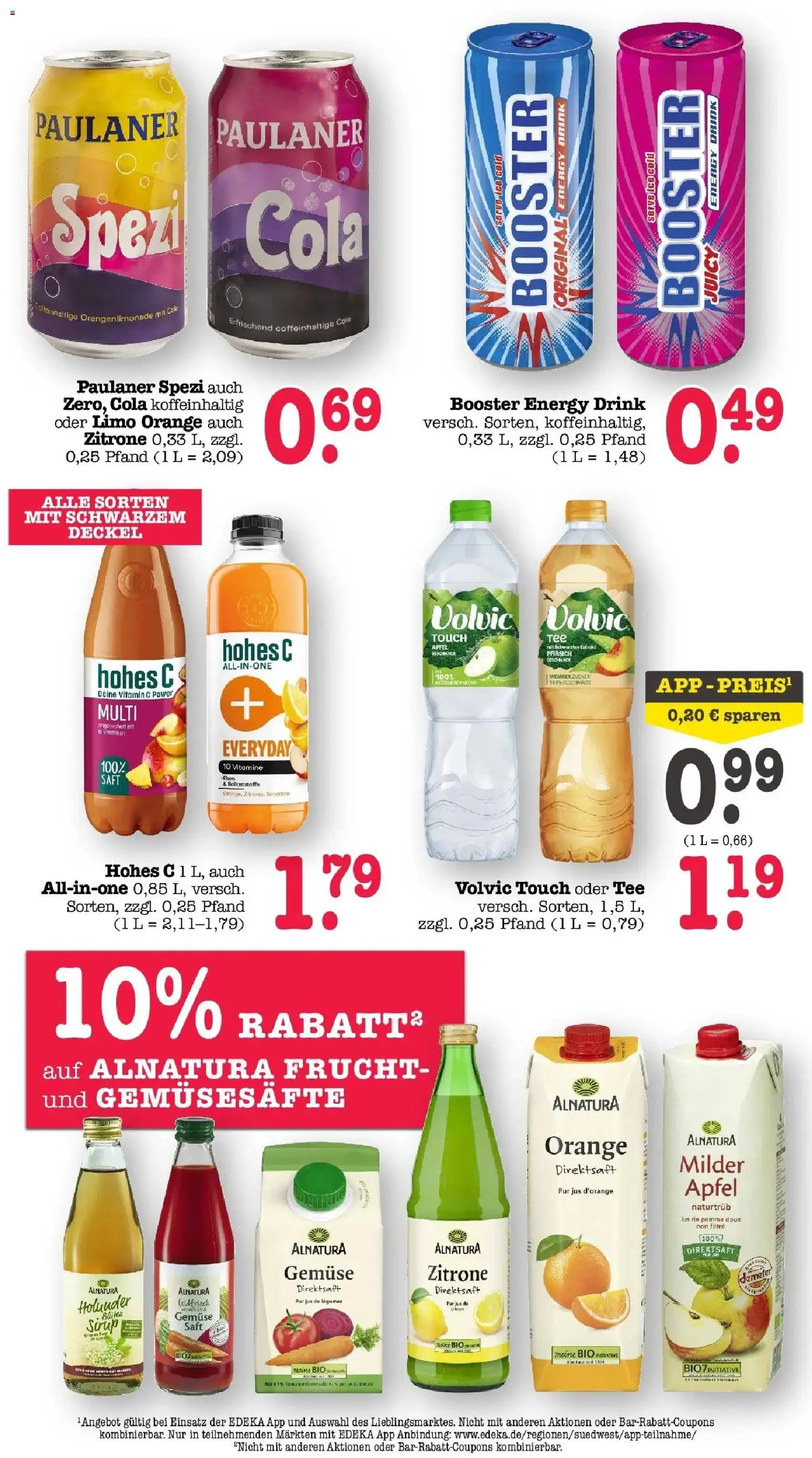 Edeka Prospekt Offenbach (ab 26.10.2026) » Angebote Online | Seite: 45 | Produkte: Cola, Energy, Pfirsich, Volvic