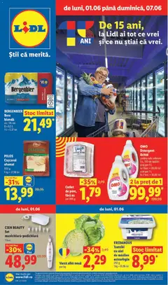 Ofertele Lidl valabile de la 01.06.2026