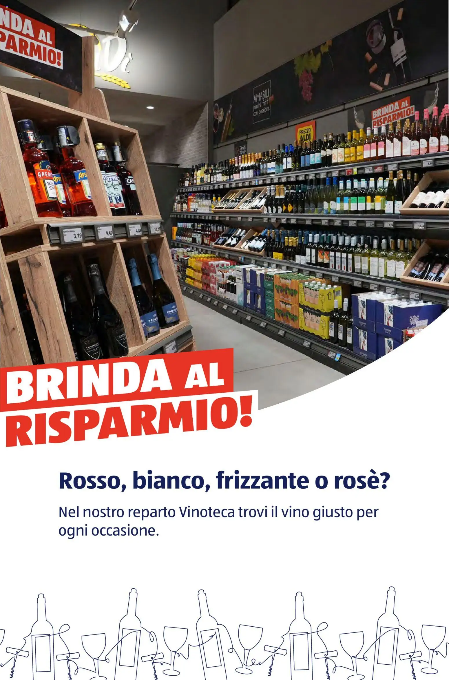 Volantino Aldi del 12/01/2026 | Pagina: 6 | Prodotti: Prosecco, Vino