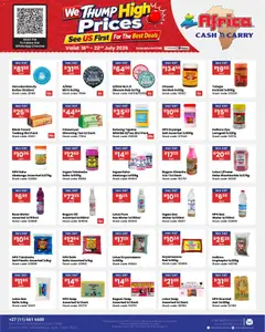 Africa Cash & Carry specials catalogue – valid from 16/07/2026 | Page: 22