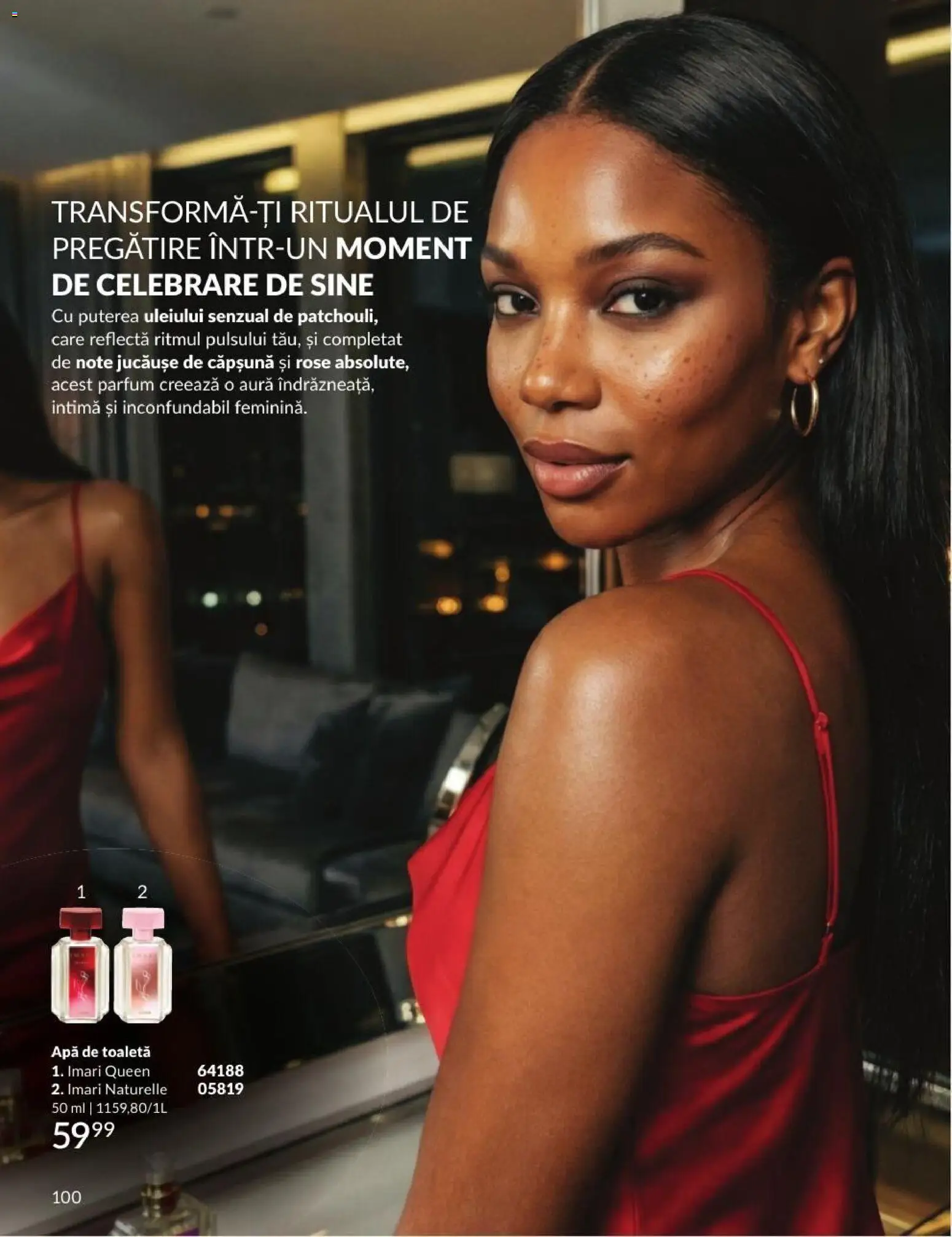 Noul catalog Avon – valabil de la 01.09.2026 | Pagină: 100 | Produse: Toaletă, Parfum, Apă de toaletă, Apă