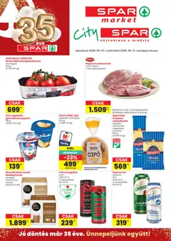 Spar Market akciós újság - amely érvényes a következő dátumtól: 07.05.2026