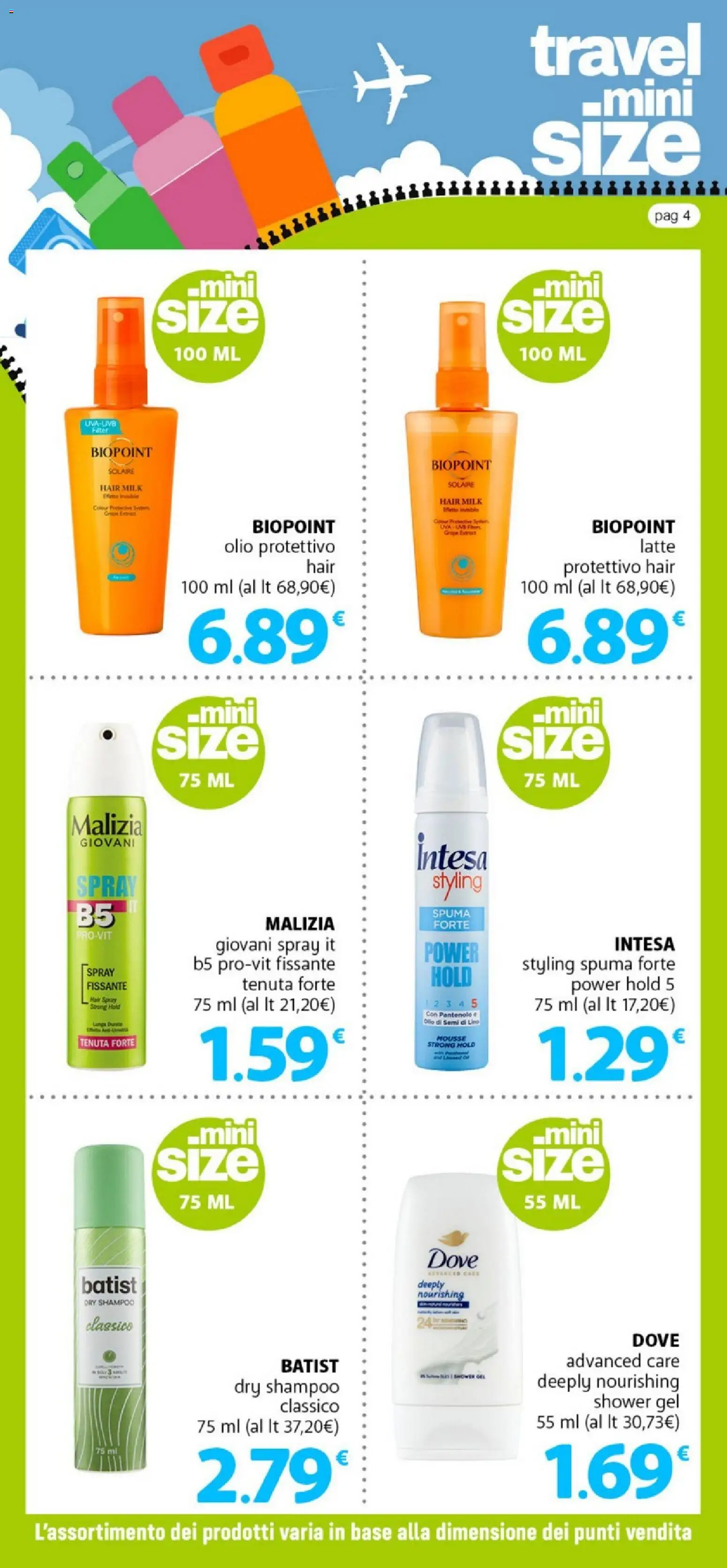 Volantino DOK del 14/07/2026 | Pagina: 4 | Prodotti: Shampoo, Latte, Olio