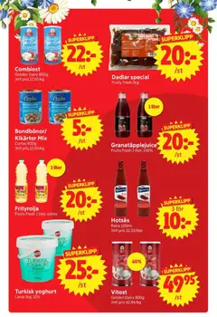Nya Pulsen erbjudanden - Förhandsvisning av reklamblad från butik Nya Pulsen aktuell från 15.06.2026 | Sida: 19 | Produkter: Kikärtor, Yoghurt