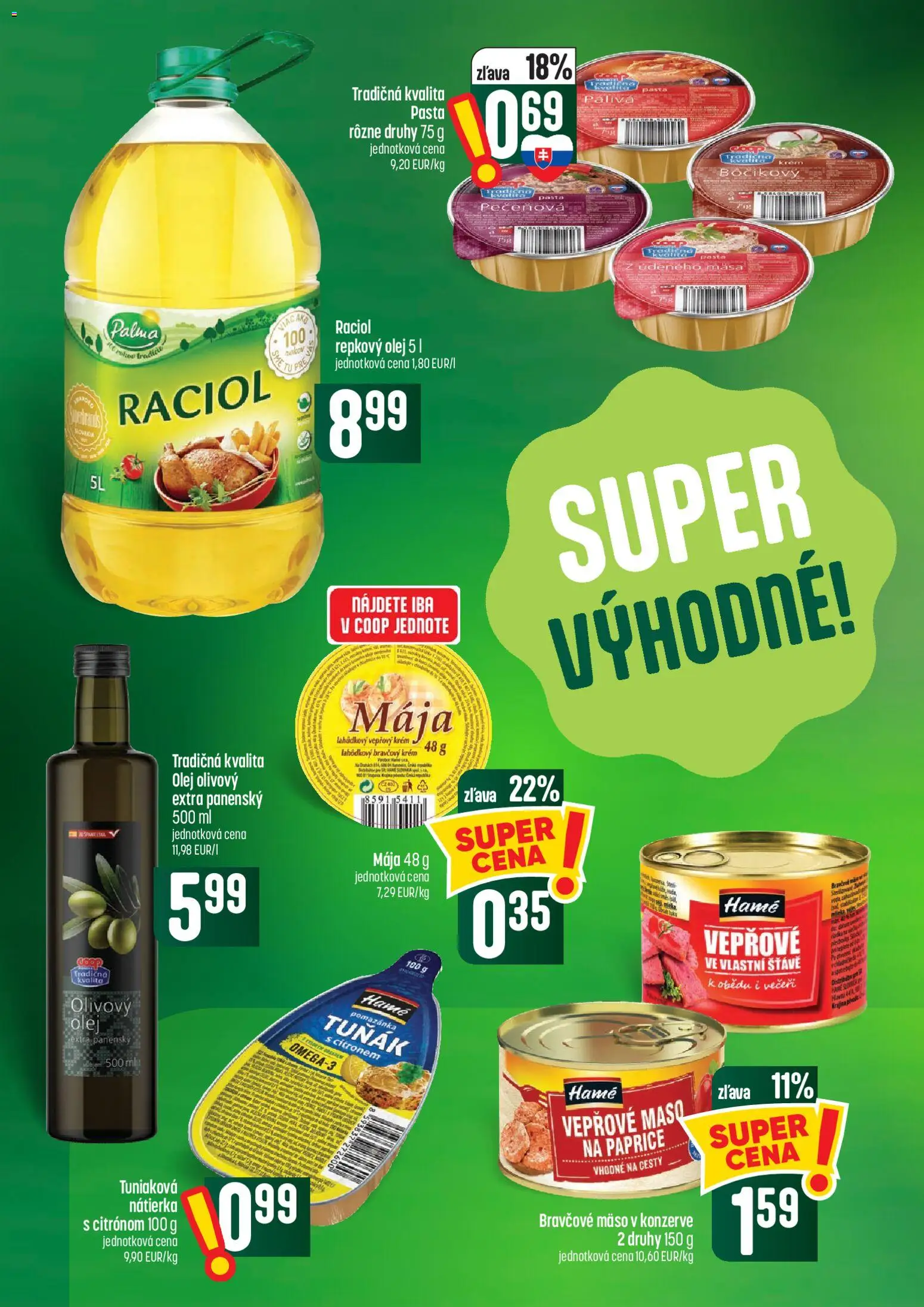 Nové COOP Jednota akcie – leták je platný od 01.10.2026 | Strana: 30