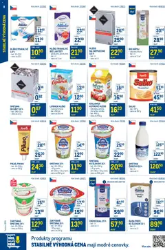 Náhled letáku Makro - Stabilně výhodná cena od 18.05.2026 | Strana: 8 | Produkty: Veggie, Mléko, Smetana, Salko