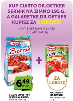 Pogląd oferty "Groszek gazetka" - ważna od 30.04.2026 | Strona: 16 | Produkty: Karta, Galaretka, Ciasto, Mleka