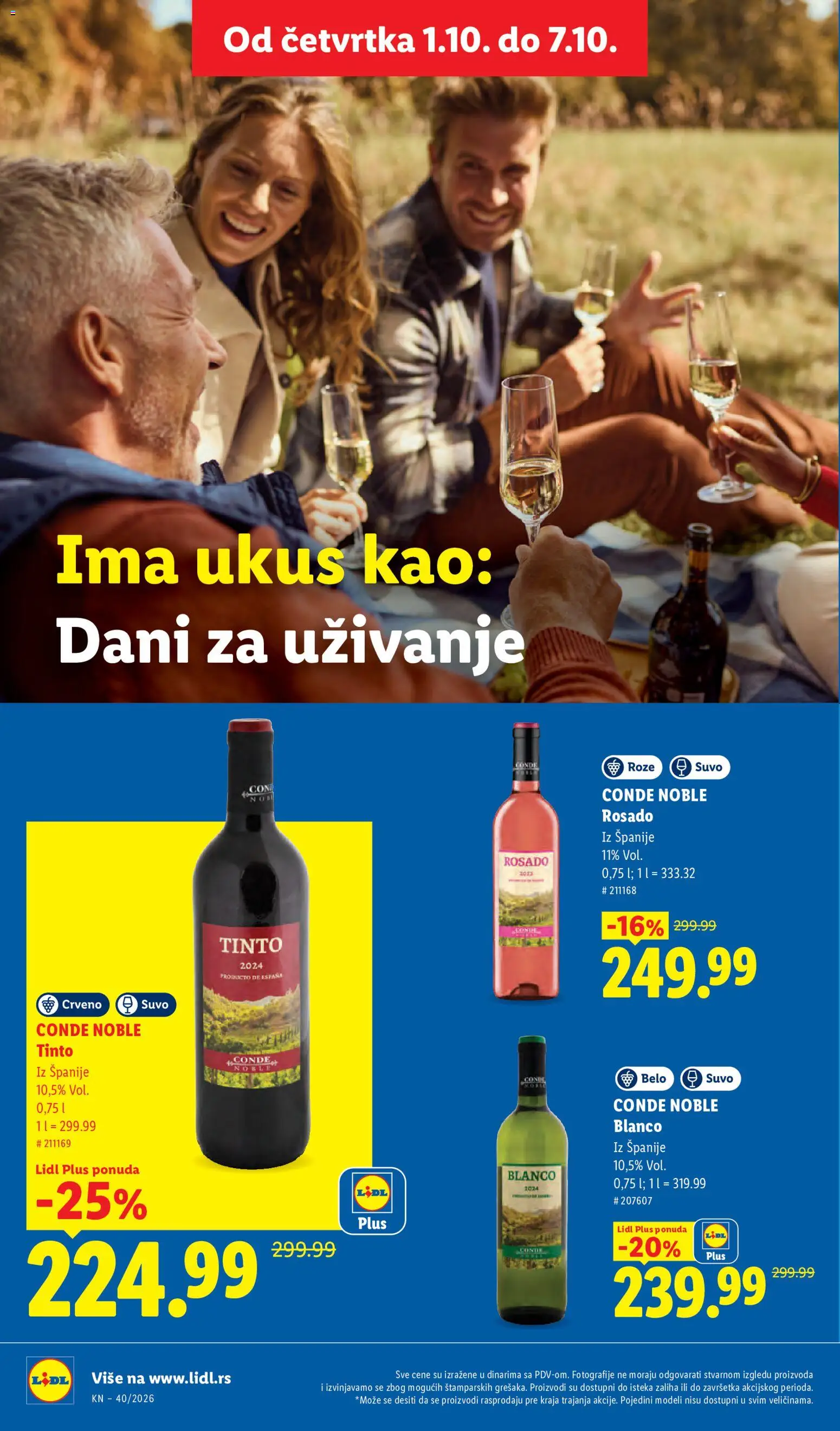 Lidl katalog - važi od 01.10.2026 | Strana: 66