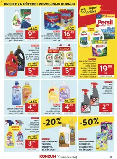 Konzum Katalog - Pregled kataloga iz trgovine Konzum, vrijedi od 19.08.2026 | Stranica: 25