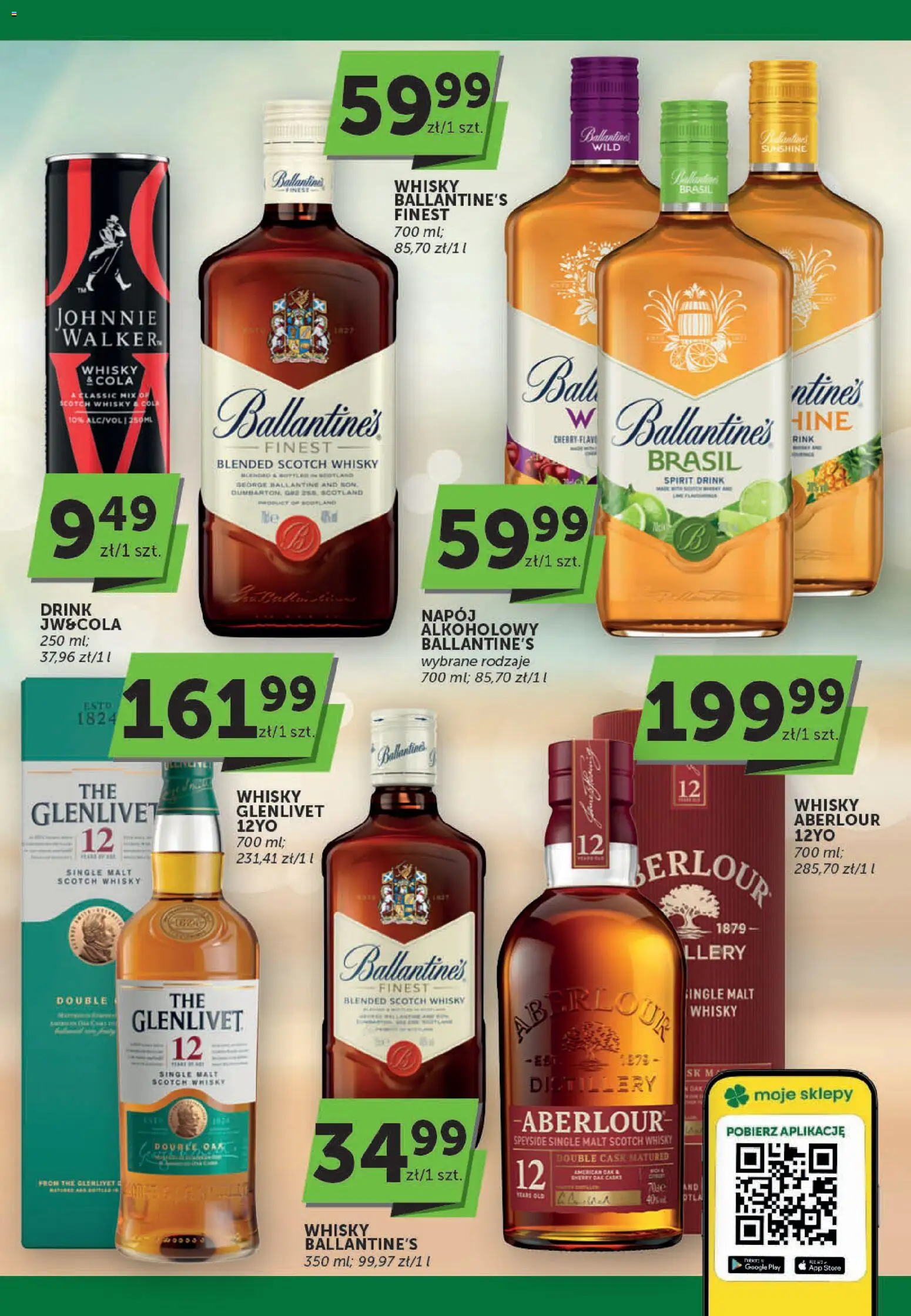 Groszek gazetka - Oferta alkoholowa od 11.06.2026 | Strona: 7 | Produkty: Whisky Single Malt, Ballantine's brasil, Whisky