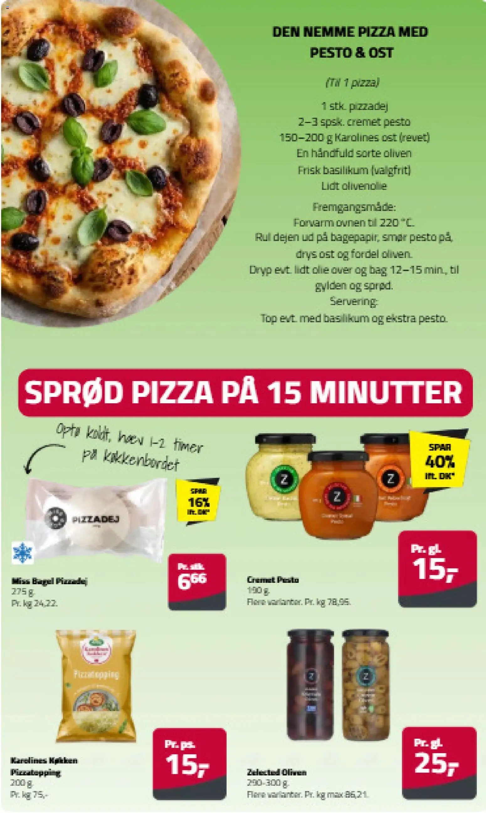 Fleggaard tilbudsavis – gyldig fra 02/09/2026 | Side: 12 | Produkter: Olie, Pesto, Oliven, Basilikum