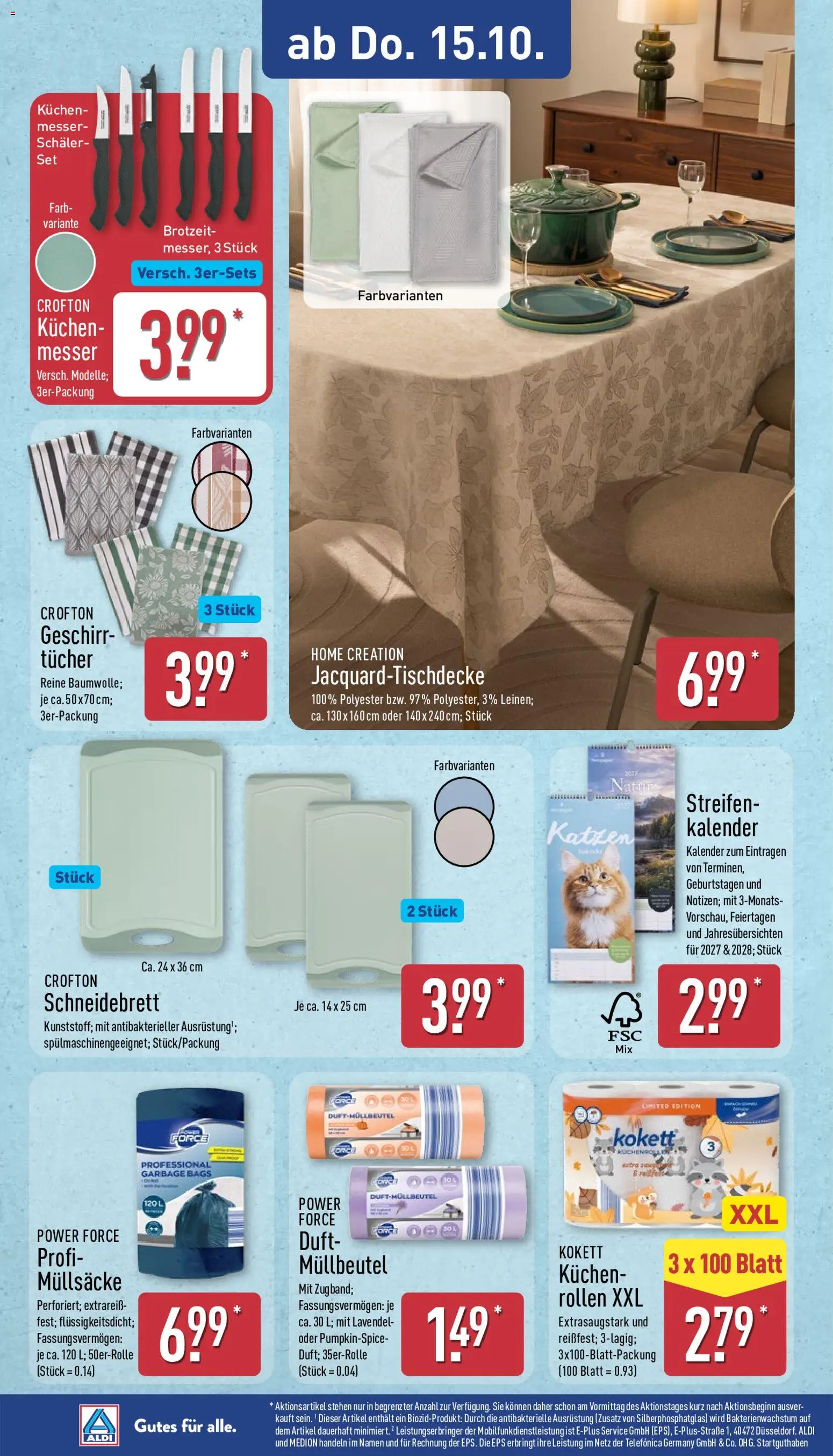 Aldi Prospekt – gültig ab 12.10.2026 | Seite: 11 | Produkte: Duft, Kuchen, Lavendel, Home creation