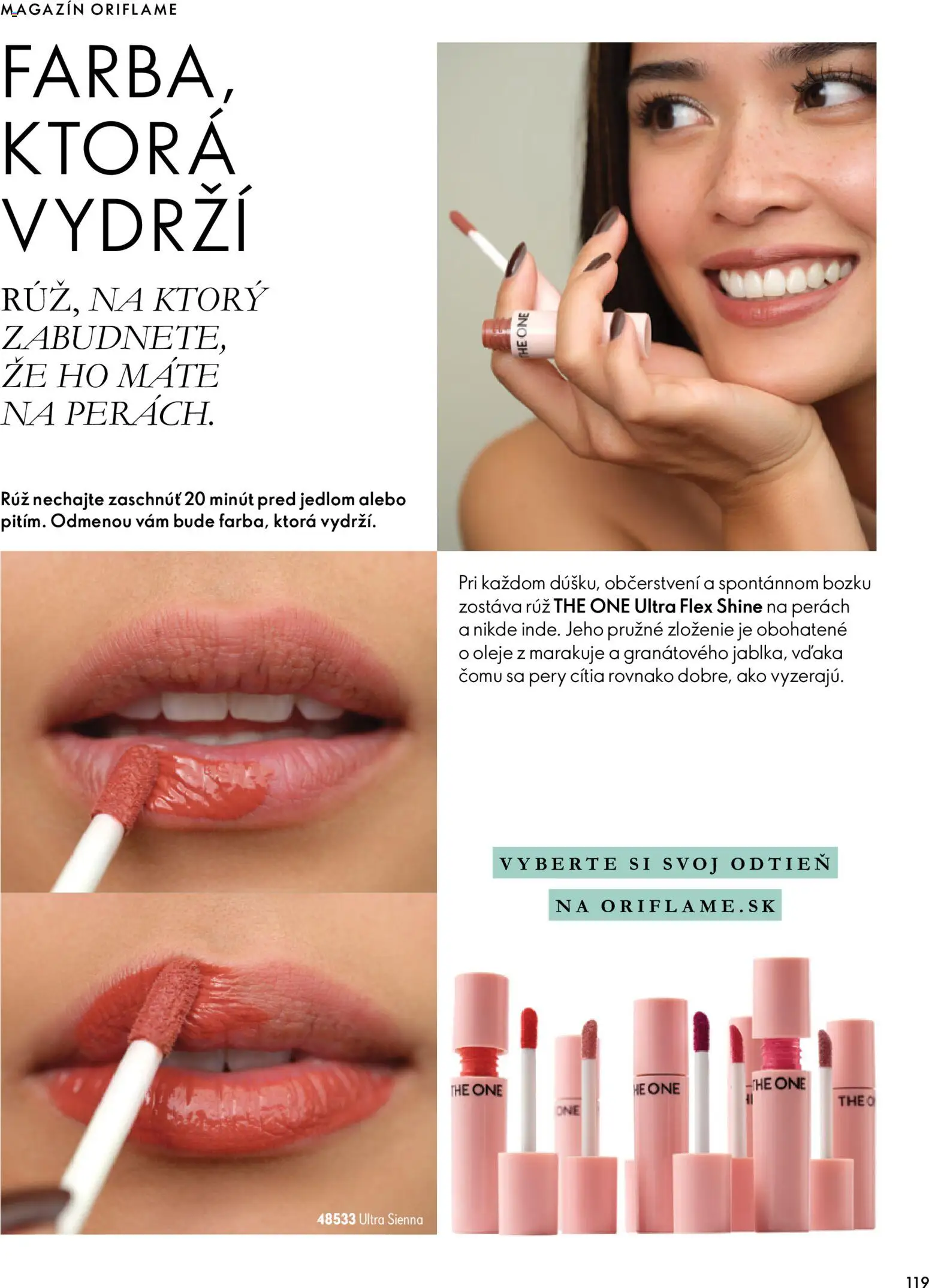 Nové Oriflame akcie – leták je platný od 30.09.2026 | Strana: 119