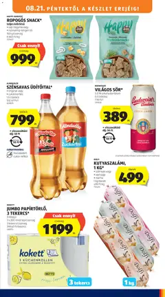 Aldi akciós újság - amely érvényes a következő dátumtól: 2026.08.21. | Oldal: 13