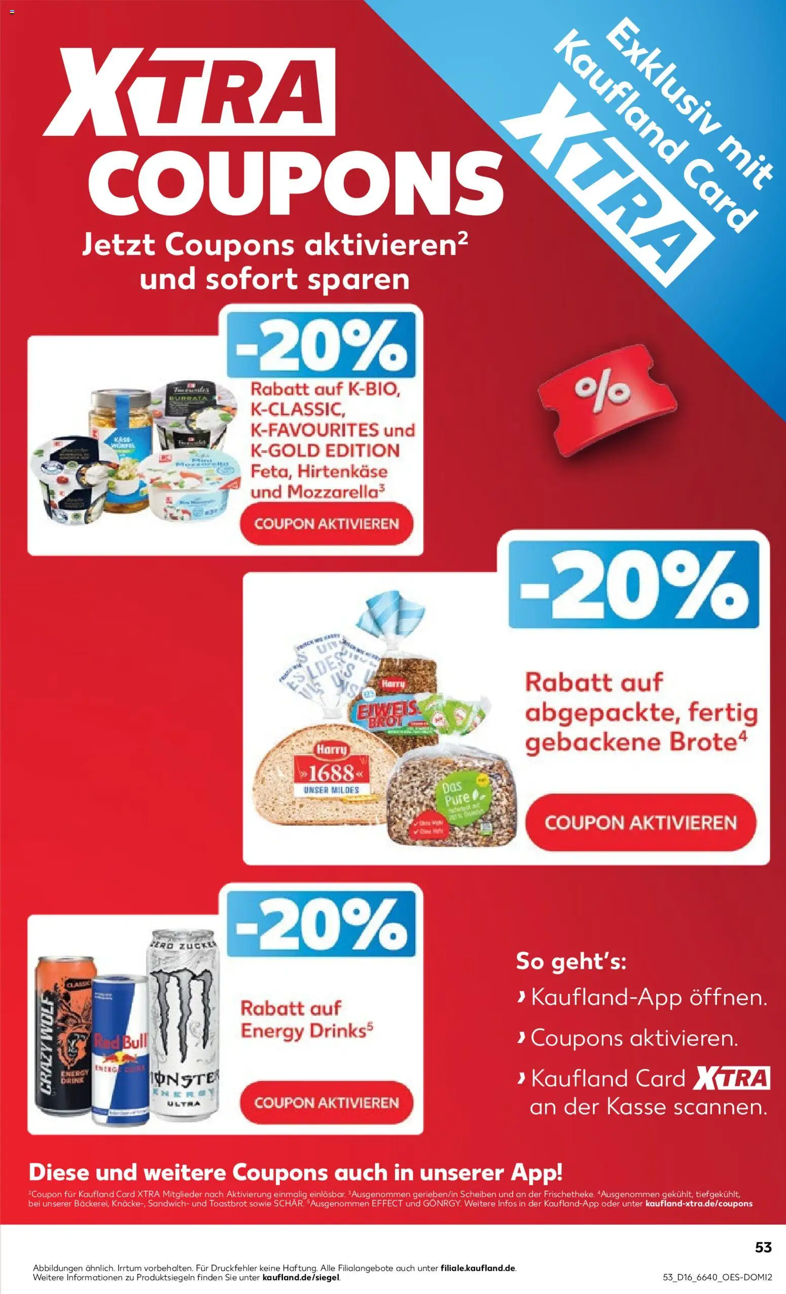 Kaufland Německo leták od 16.04.2026 | Strana: 53 | Produkty: Pero, Red Bull