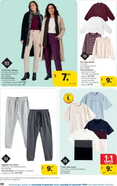 Trui voor dames, S tot XXL, verschillende kleuren - Voorbeeld van een folder van Carrefour, geldig van 09/09/2026 | Pagina: 38 | Producten: Sweater, Trui