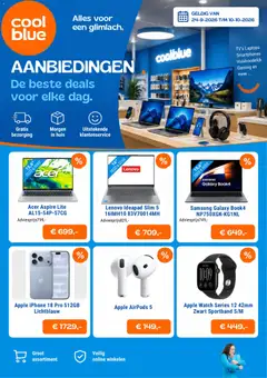 Coolblue folder - Voorbeeld van een folder van Coolblue, geldig van 25-09-2026
