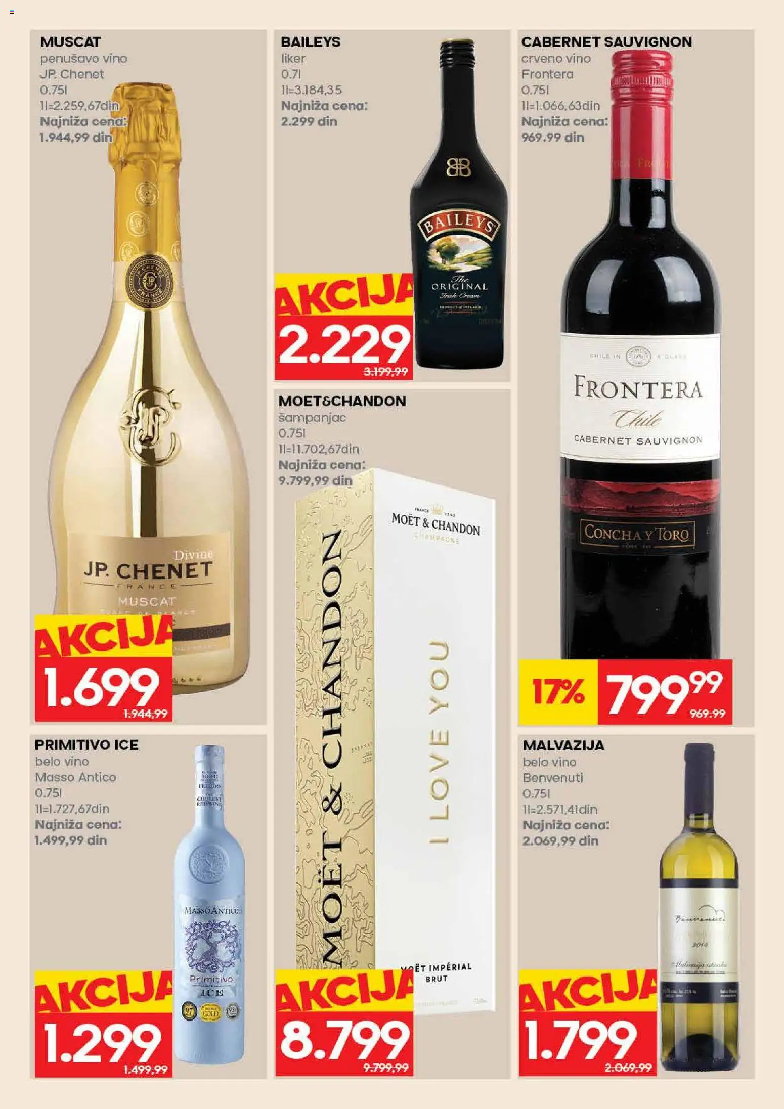 Mercator katalog - važi od 26.10.2026 | Strana: 49 | Proizvode: Moët, Cabernet Sauvignon, Penušavo vino, Vino
