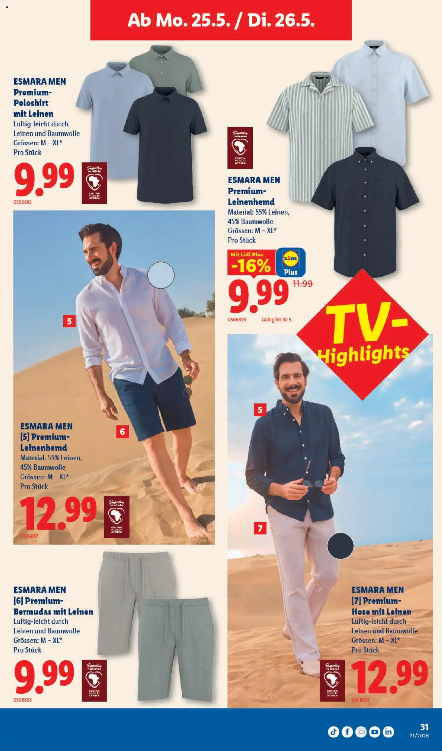 Lidl aktionen – gültig ab 21.05.2026 | Seite: 31