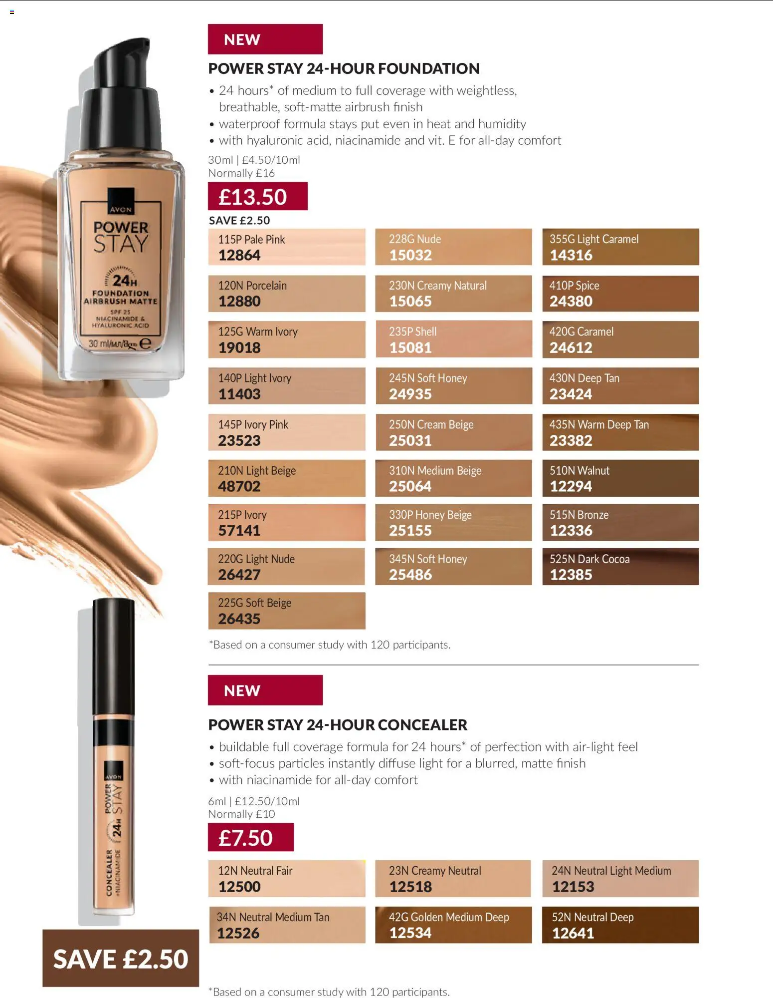 {H1} | Page: 8 | Products: Concealer, Cream, Honey, Cocoa