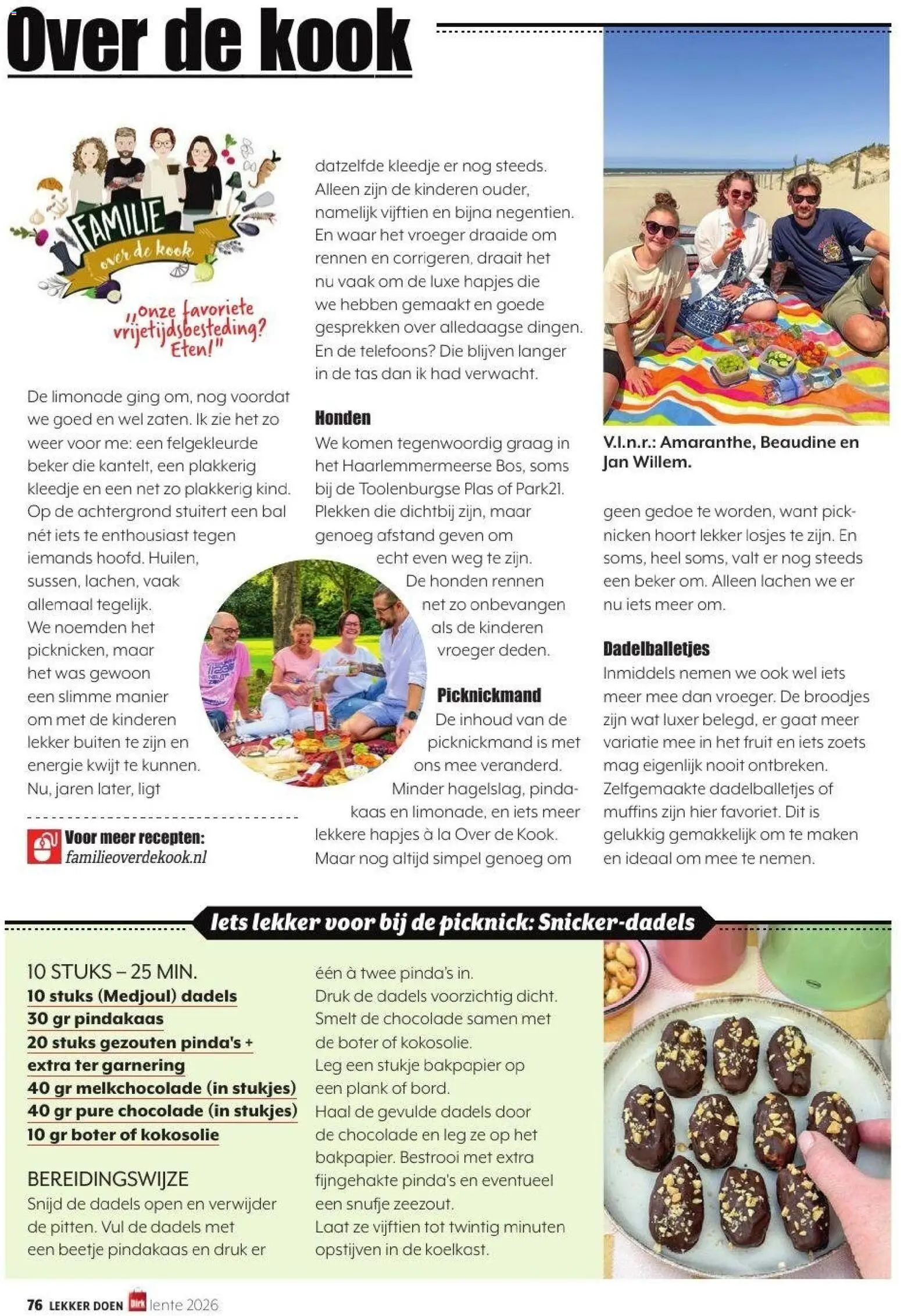 {H1} | Pagina: 76 | Producten: Tas, Bal, Broodjes, Chocolade