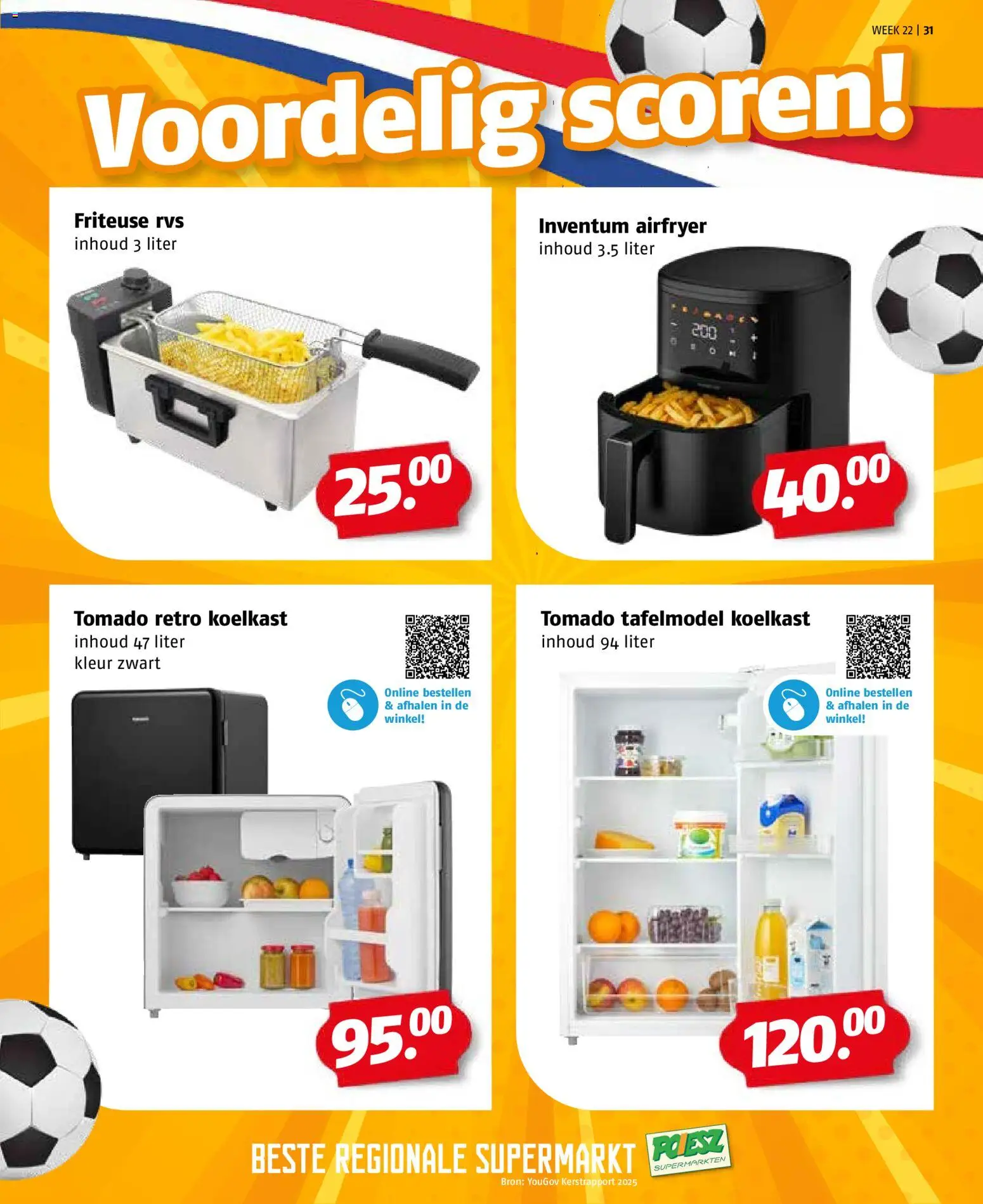 {H1} | Pagina: 31 | Producten: Koelkast, Friteuse