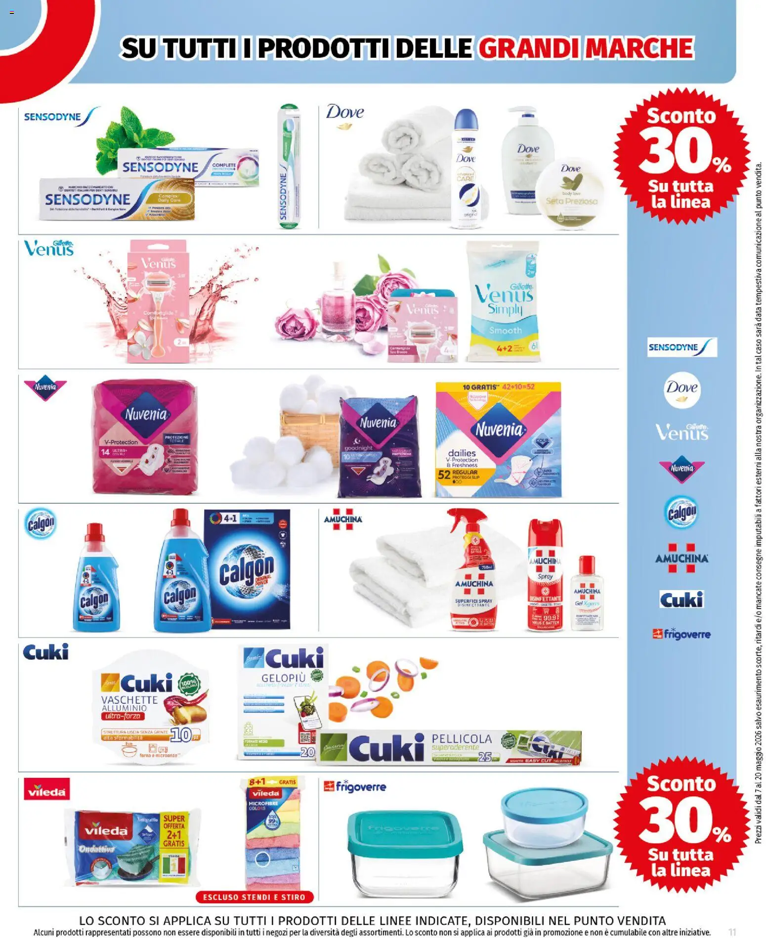 Volantino COOP del 07.05.2026 | Pagina: 11 | Prodotti: Forno, Pellicola, Alluminio, Vaschette