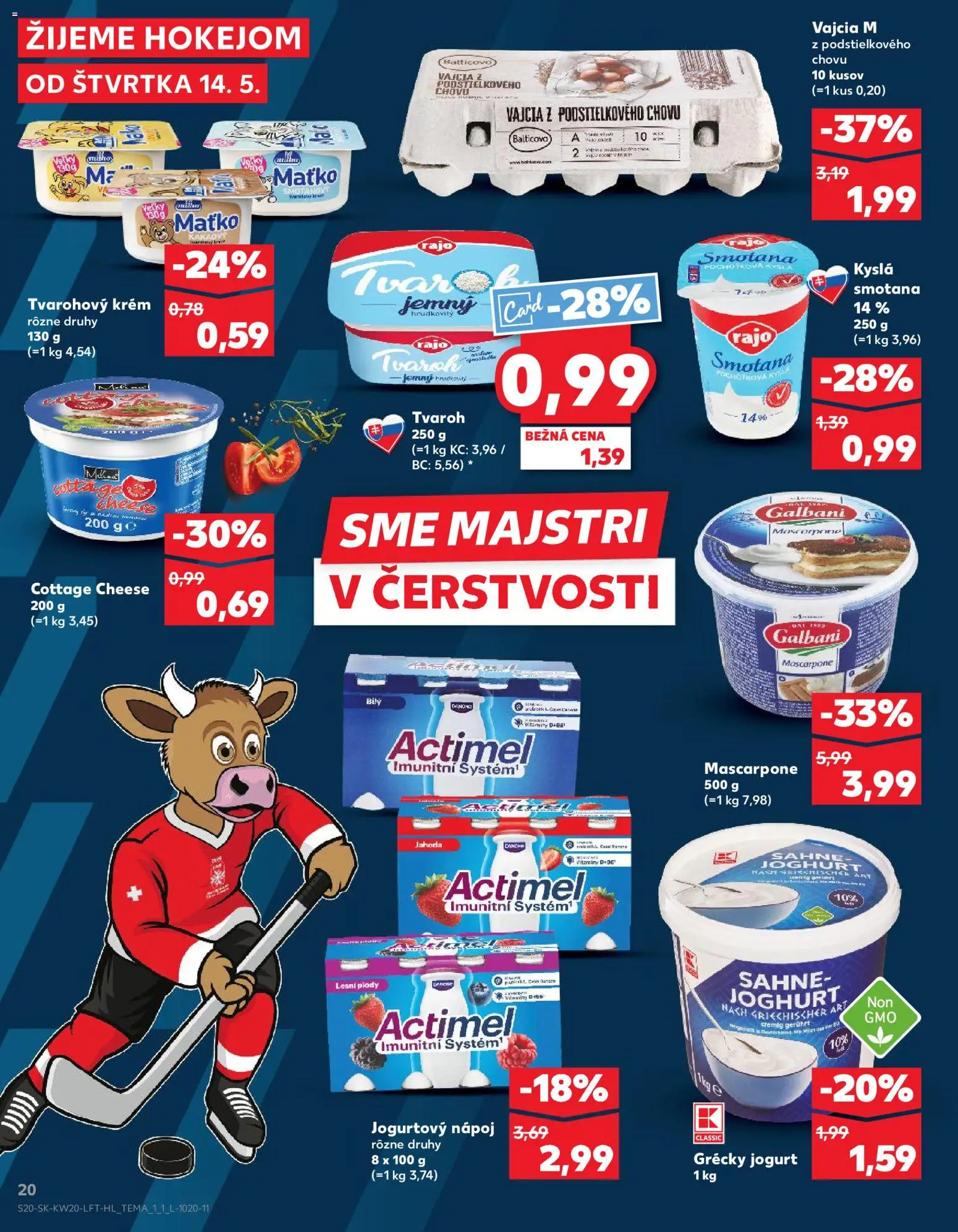 Nové Kaufland akcie – leták je platný od 14.05.2026 | Strana: 20