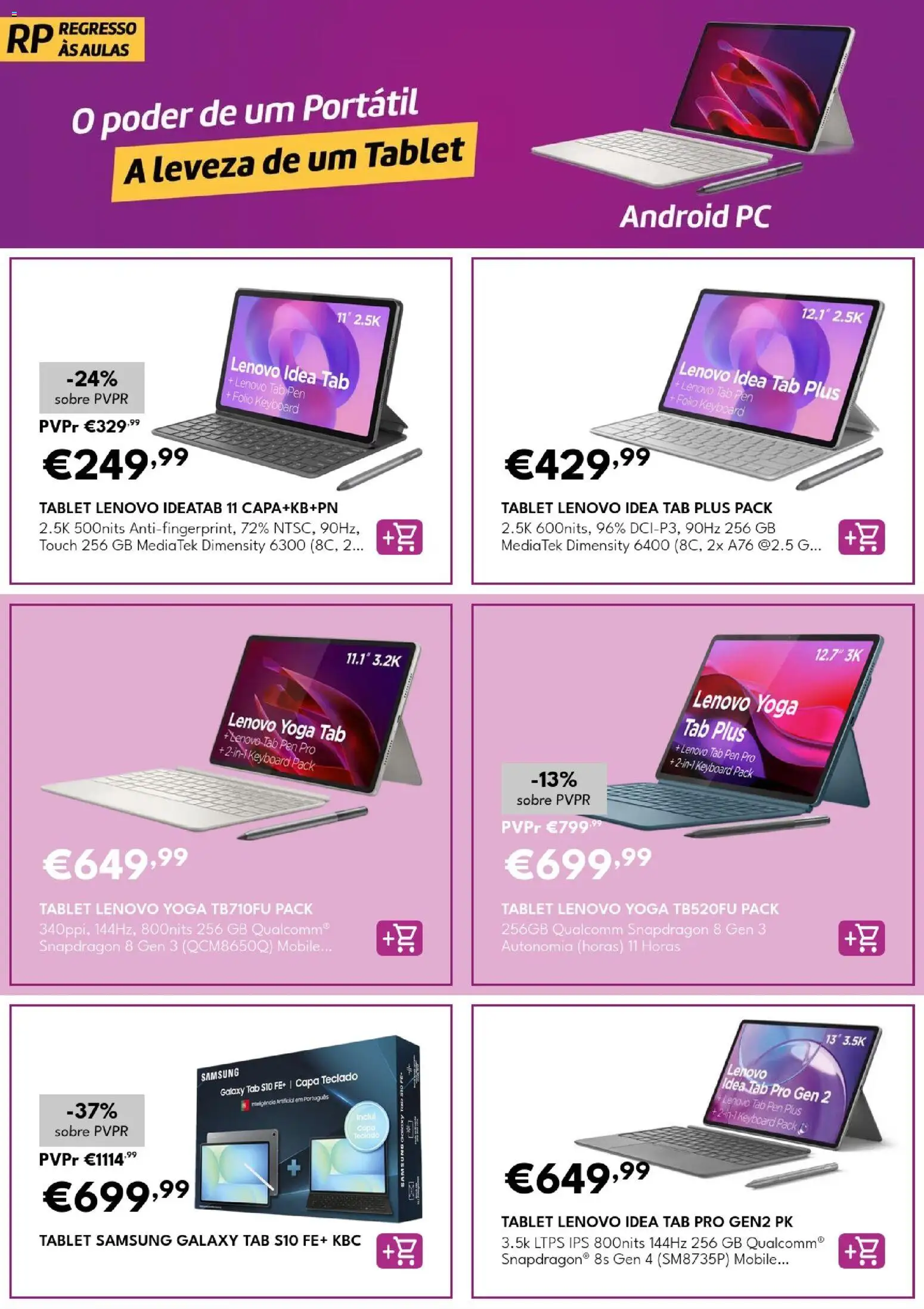 Radio Popular Estamos contigos │ válido de 01/09/2026 | Página: 12 | Produtos: PC, Teclado, Tablet
