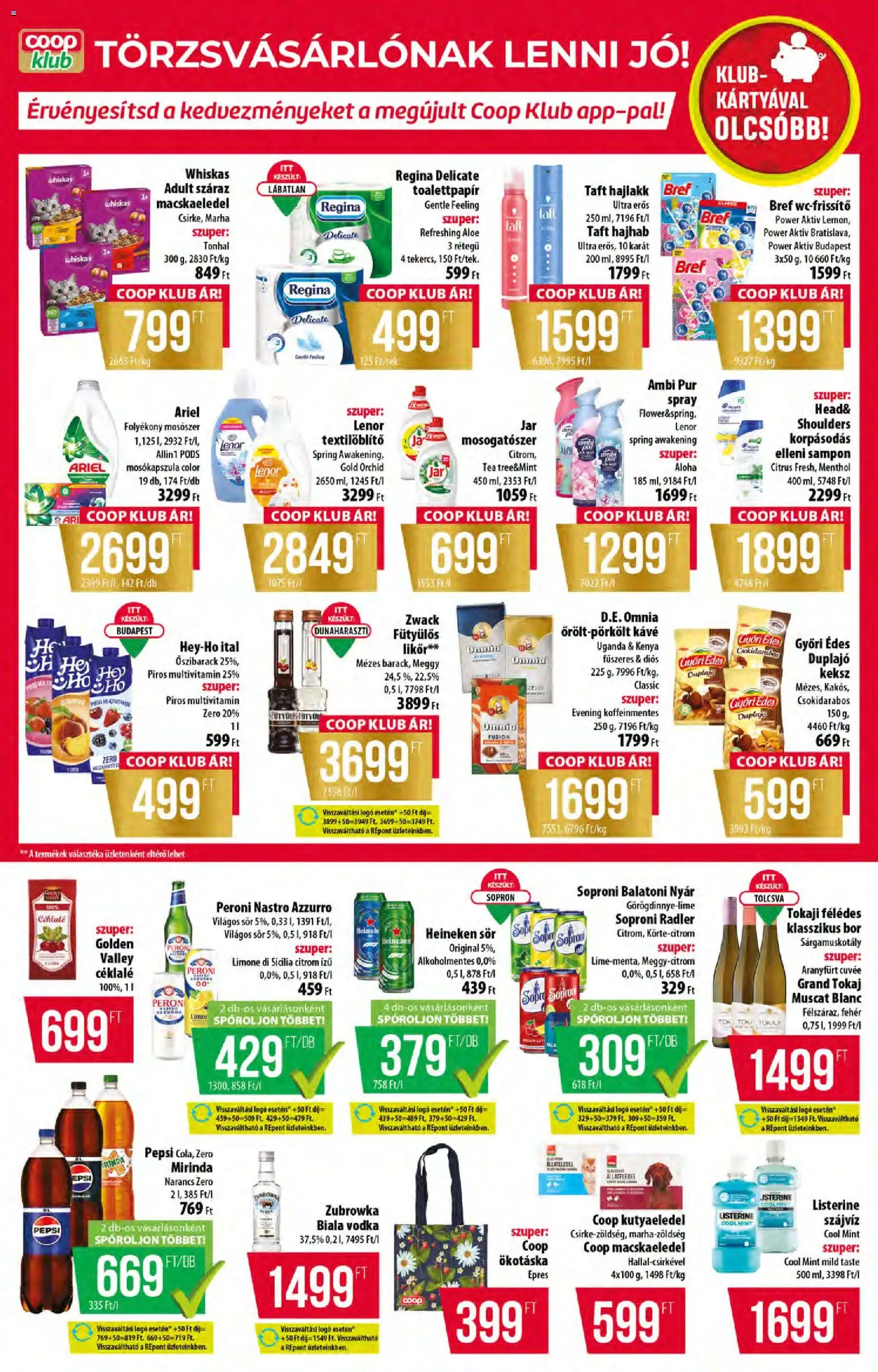 COOP akciós ujság - amely érvényes a következő dátumtól: 09.07.2026 | Oldal: 7