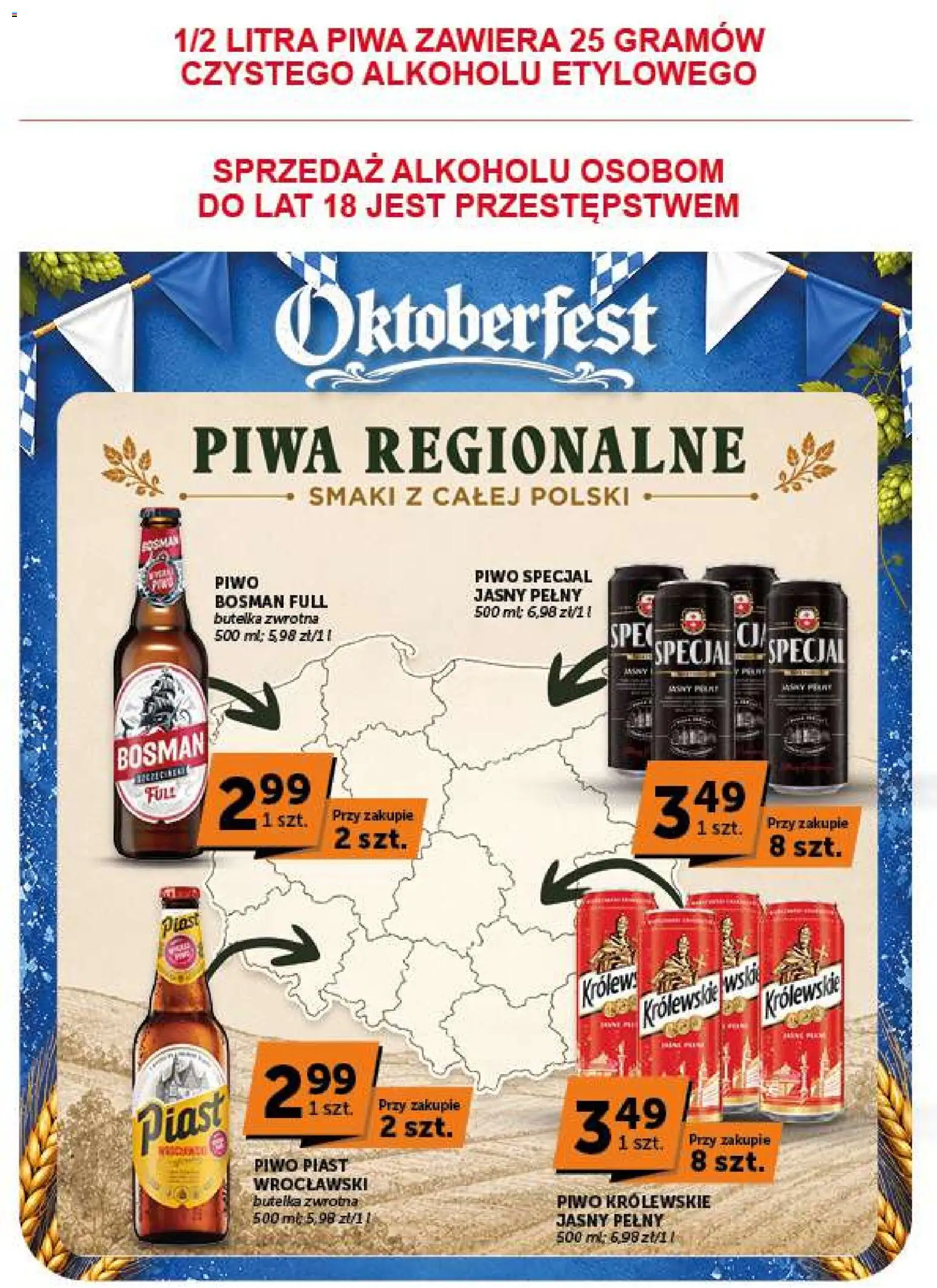 ABC gazetka od 17.09.2026 | Strona: 21 | Produkty: Piwo Królewskie, Piwo