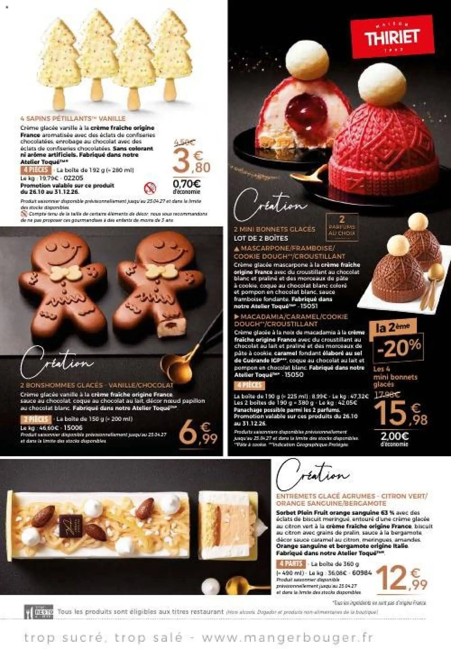 {H1} | Page: 13 | Produits: Orange, Vanille, Crème fraiche, Amandes