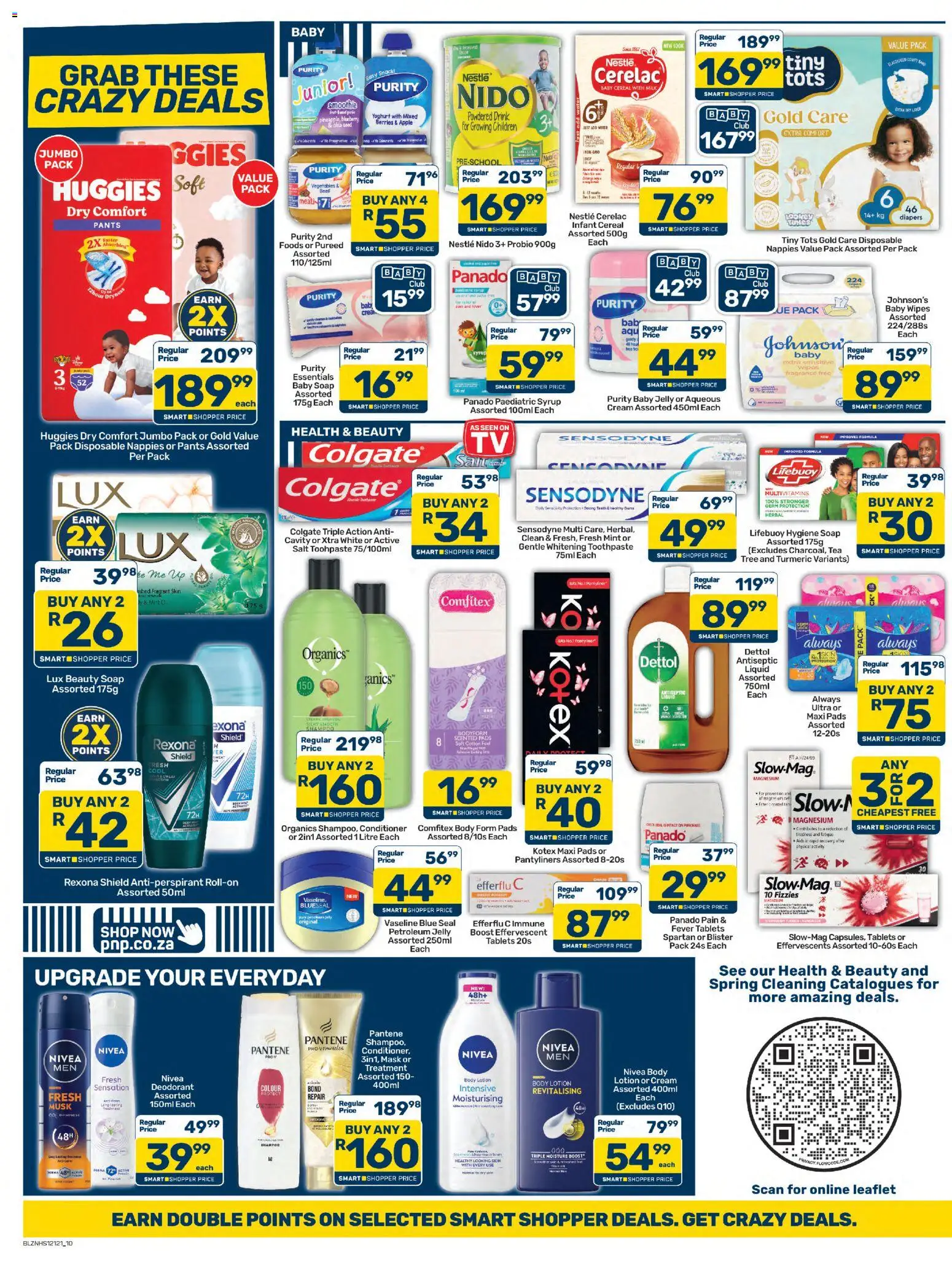 New Pick n Pay catalogue – valid from 25/09/2026 | Page: 10 | Products: Pants, Pads, Conditioner, Mask