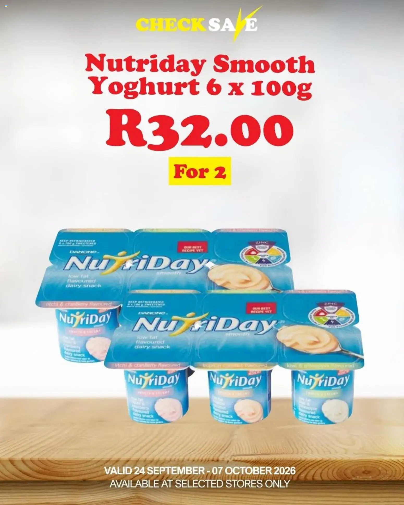 New Check Save catalogue – valid from 24/09/2026 | Page: 9 | Products: Yoghurt
