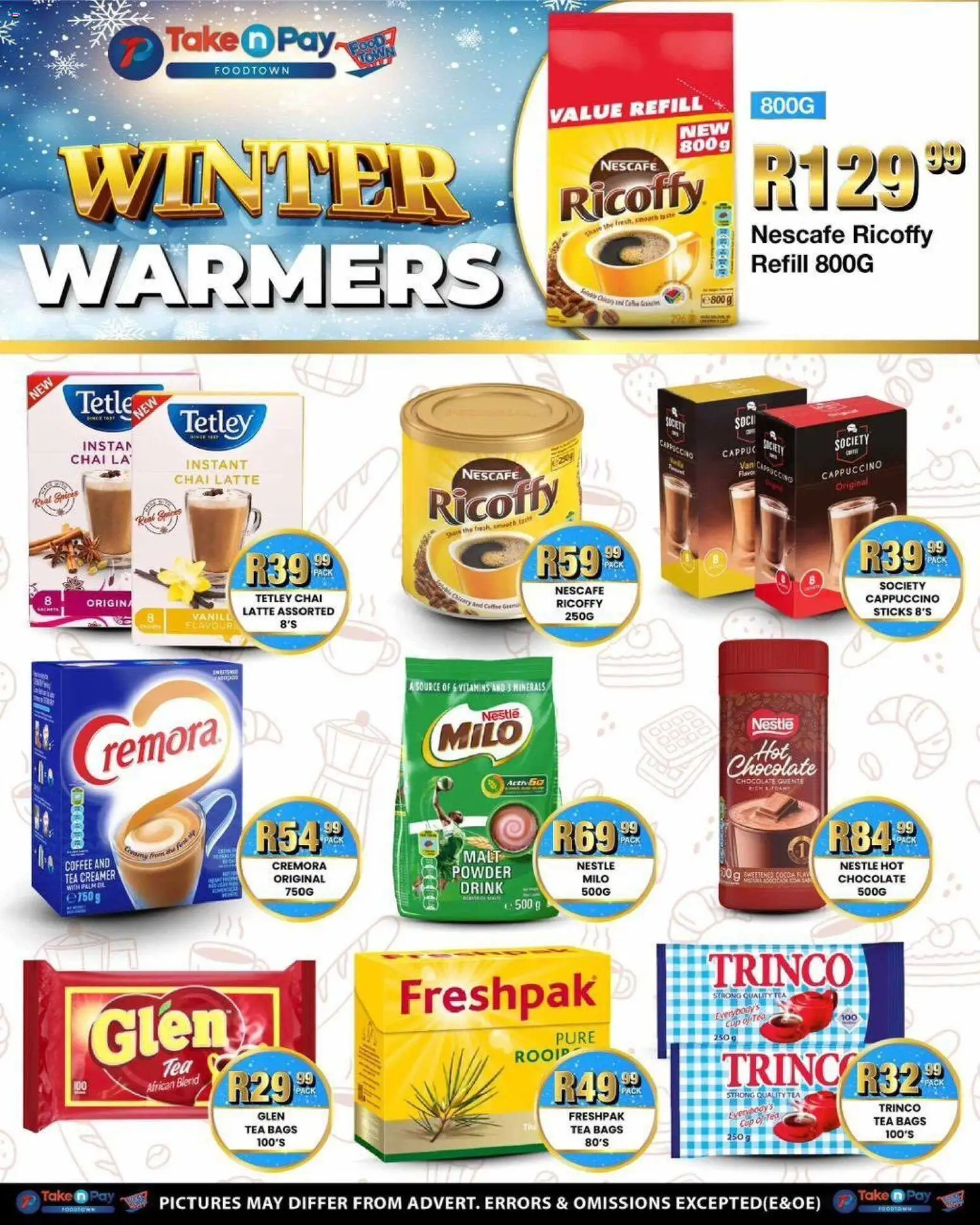 New Take n Pay catalogue – valid from 08.06.2026 | Page: 8 | Products: Vitamins, Creamer, Powder, Tea