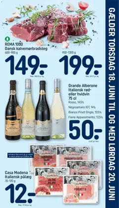 Grande Alberone Italiensk rød- eller hvidvin, Grande Alberone Italiensk rød- eller hvidvin 75 cl gyldig fra 14.06.2026 | Side: 31