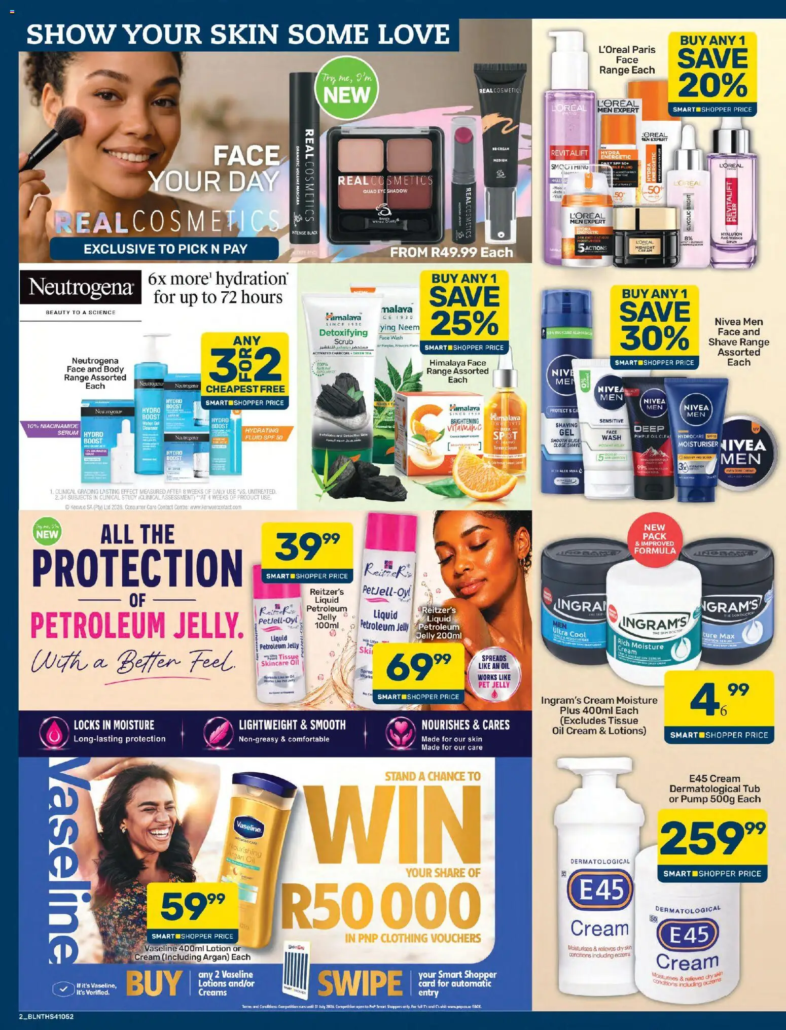 New Pick n Pay catalogue – valid from 24/07/2026 | Page: 2 | Products: Fan, Oil, Cream, Scrub