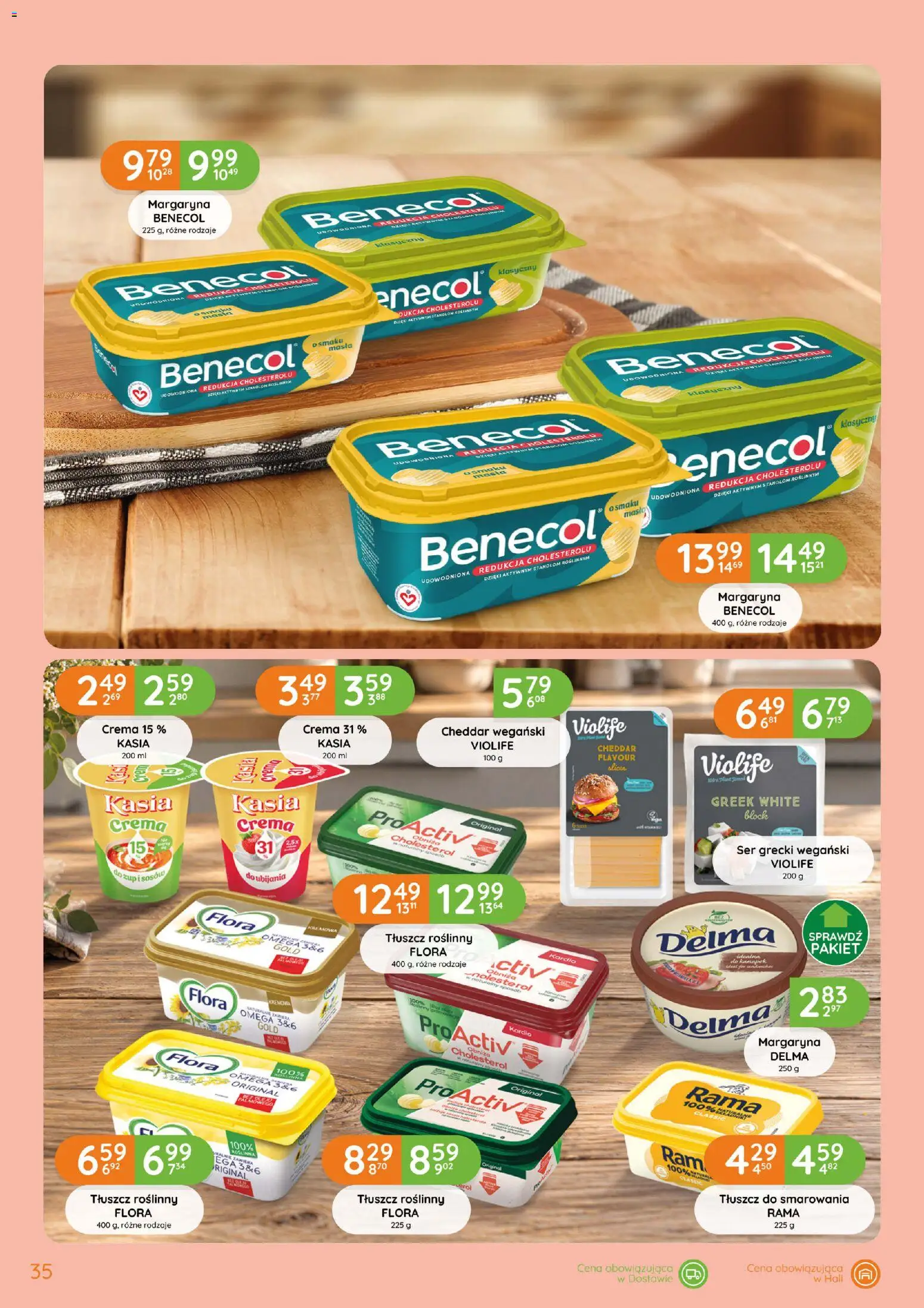 Eurocash gazetka od 15.10.2026 | Strona: 35 | Produkty: Rama, Masło, Ser, Cheddar