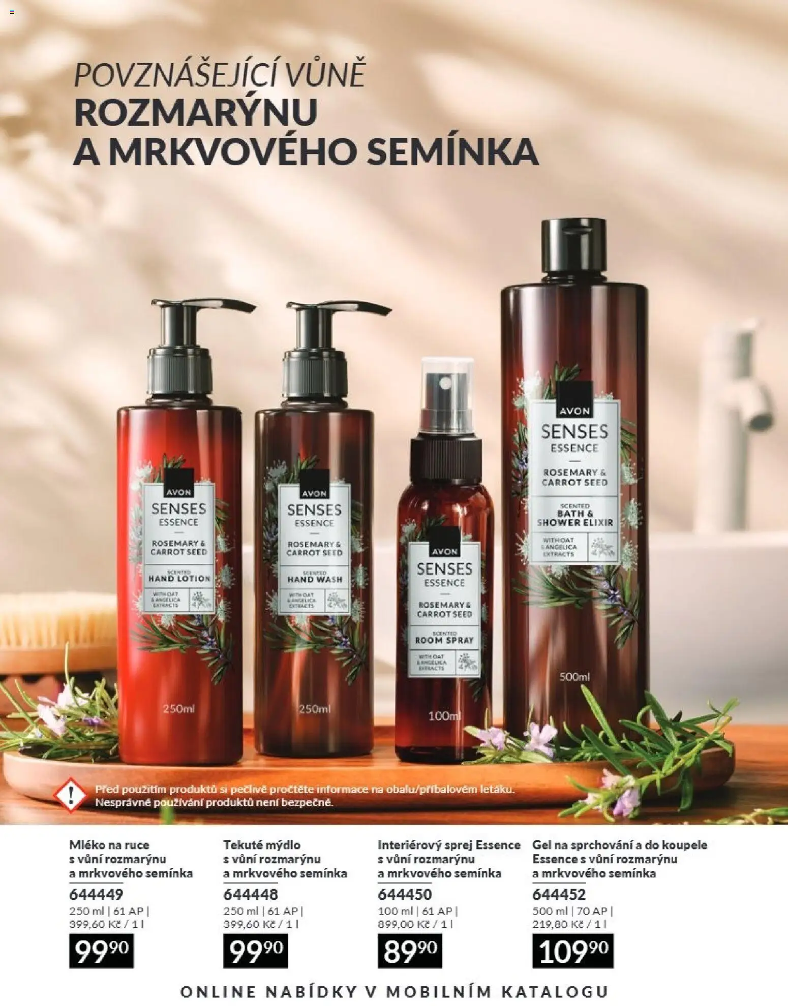 Avon Katalog 08/2026 od 01.08.2026 | Strana: 196 | Produkty: Mýdlo, Mléko, Semínka, Essence