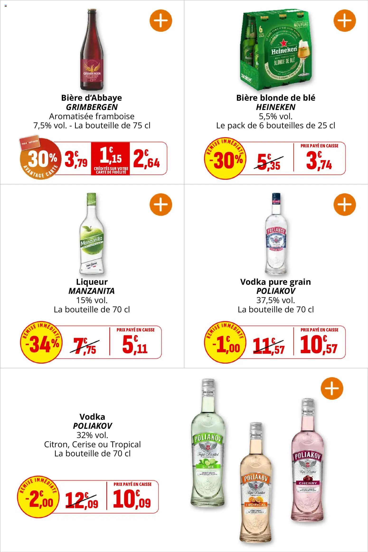 {H1} | Page: 36 | Produits: Framboise, Liqueur, Bière blonde, Blé