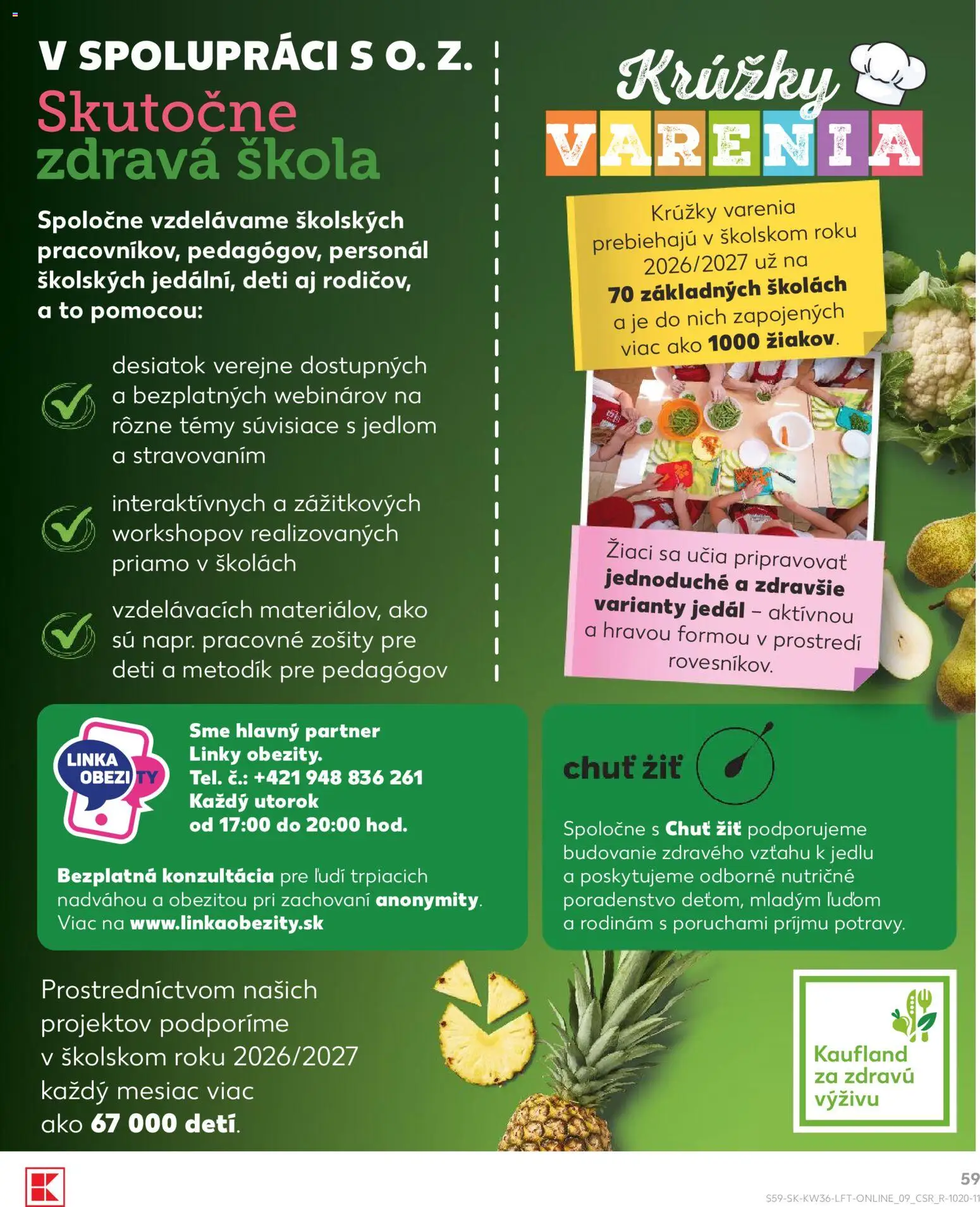 Nové Kaufland akcie – leták je platný od 03.09.2026 | Strana: 59 | Produkty: Zošity