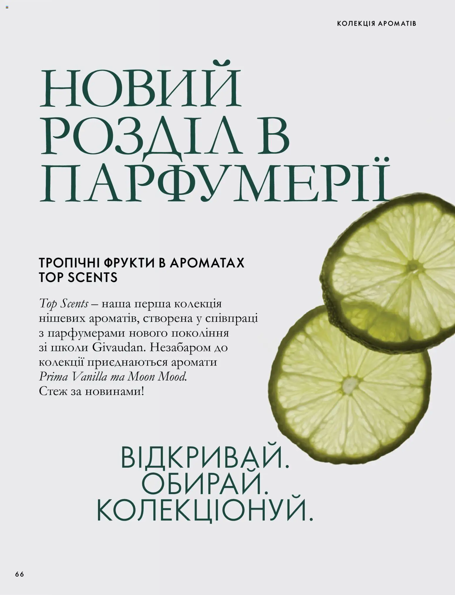 Oriflame Kаталог - дійснийкції з 04.10.2026 | Сторінка: 66 | Товари: Фрукти