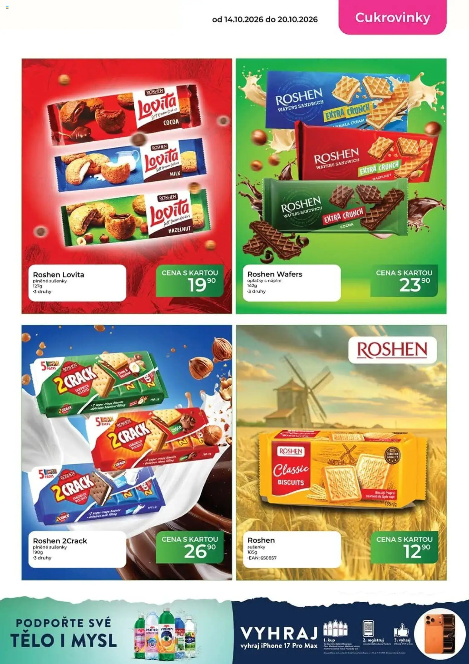 Tamda Foods leták od 14.10.2026 | Strana: 33 | Produkty: Cookies, Cukrovinky, Oplatky, Sušenky