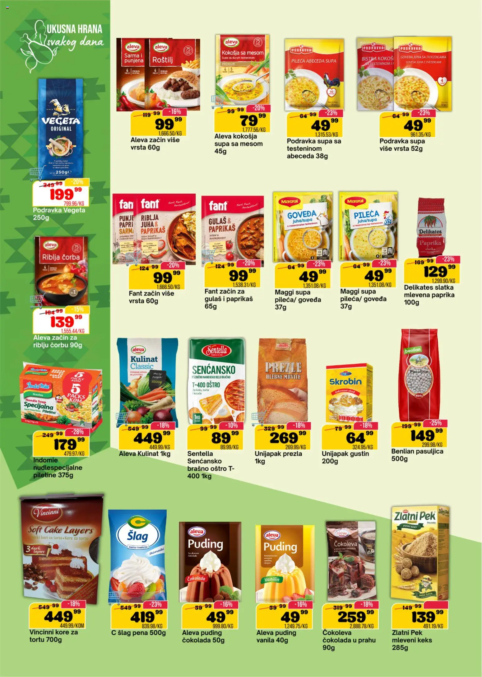 Senta Promet katalog - važi od 23.09.2026 | Strana: 8 | Proizvode: Paprika, Brašno, Podravka, Roštilj